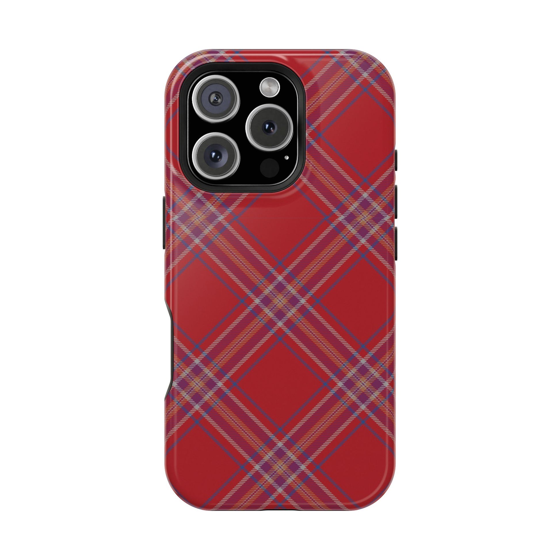 "Don't Make Me Plaid" Phone Case