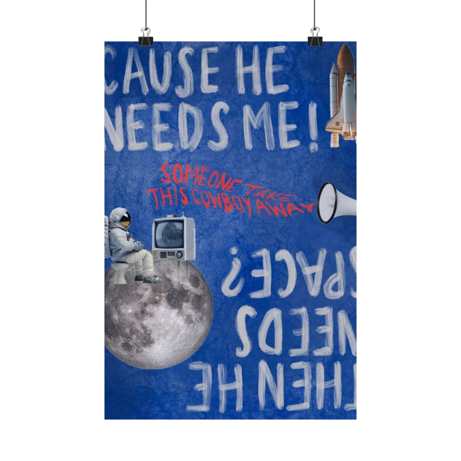 "Man on the Moon" Print