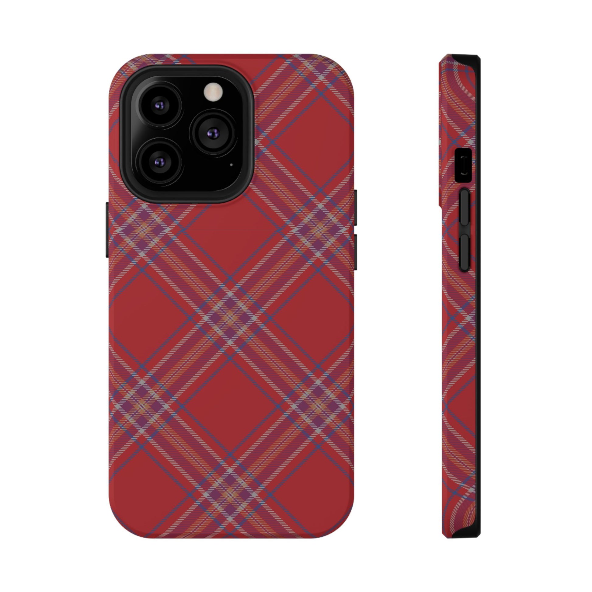"Don't Make Me Plaid" Phone Case