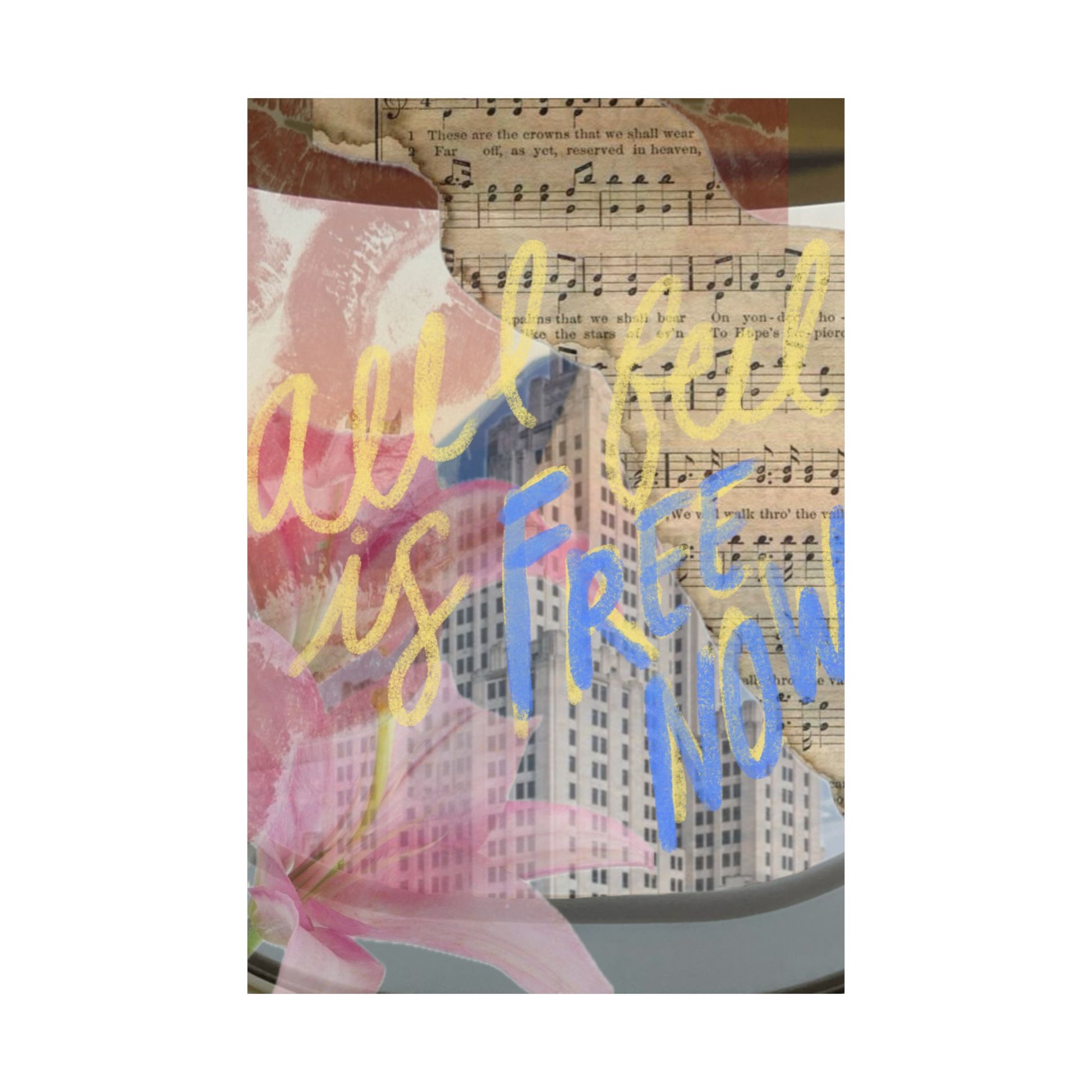 "Free Now" Print