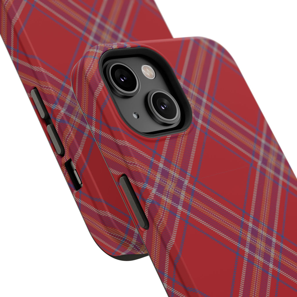 "Don't Make Me Plaid" Phone Case
