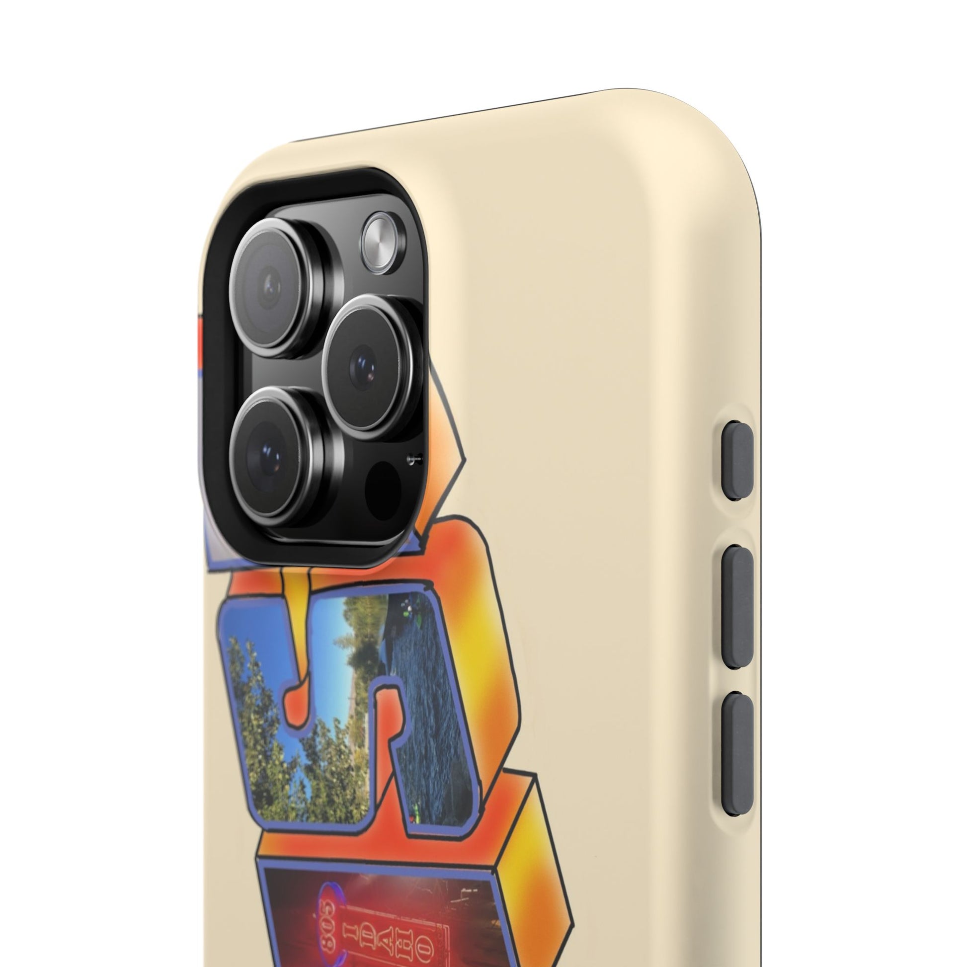 "Greetings from Boise" Orange Phone Case