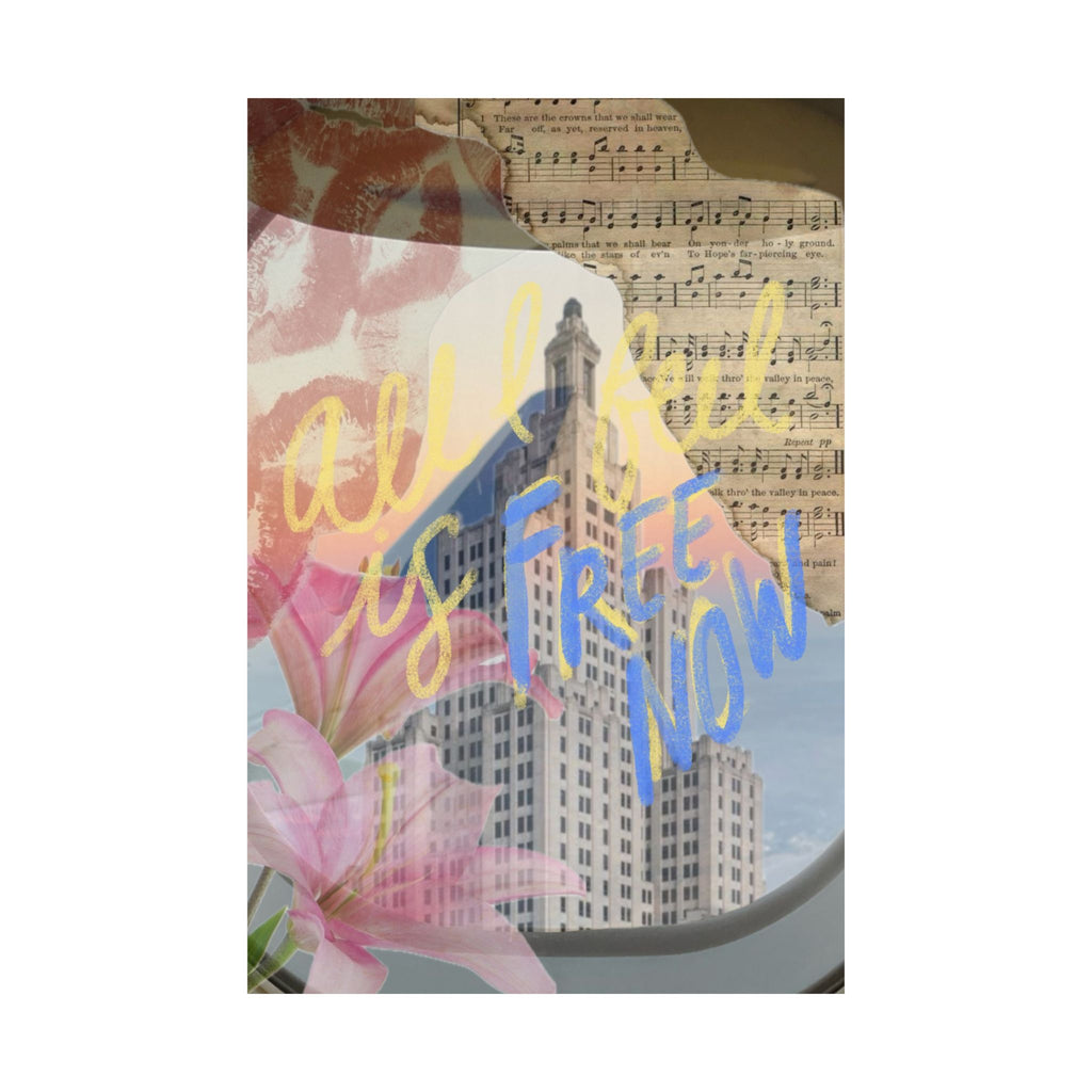 "Free Now" Print