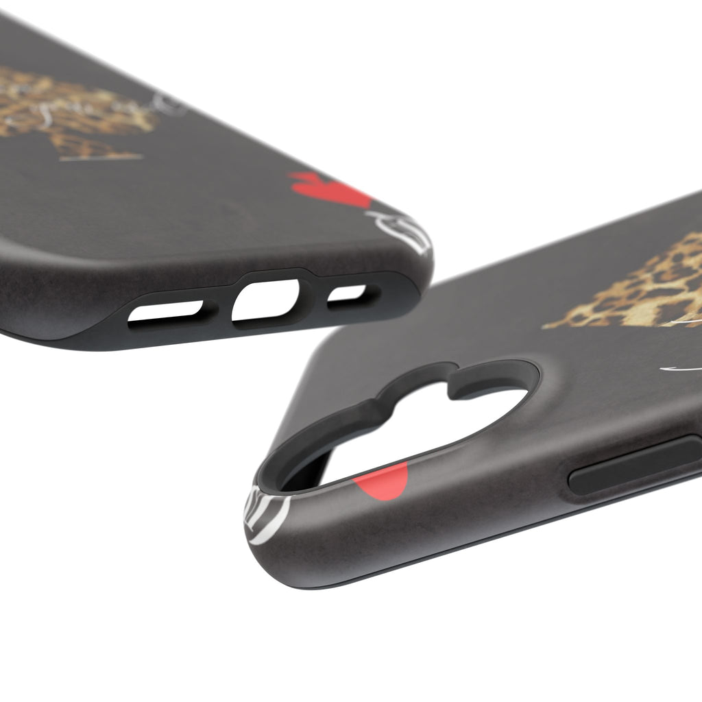 "Luck Is On Your Side" Cheetah Phone Case