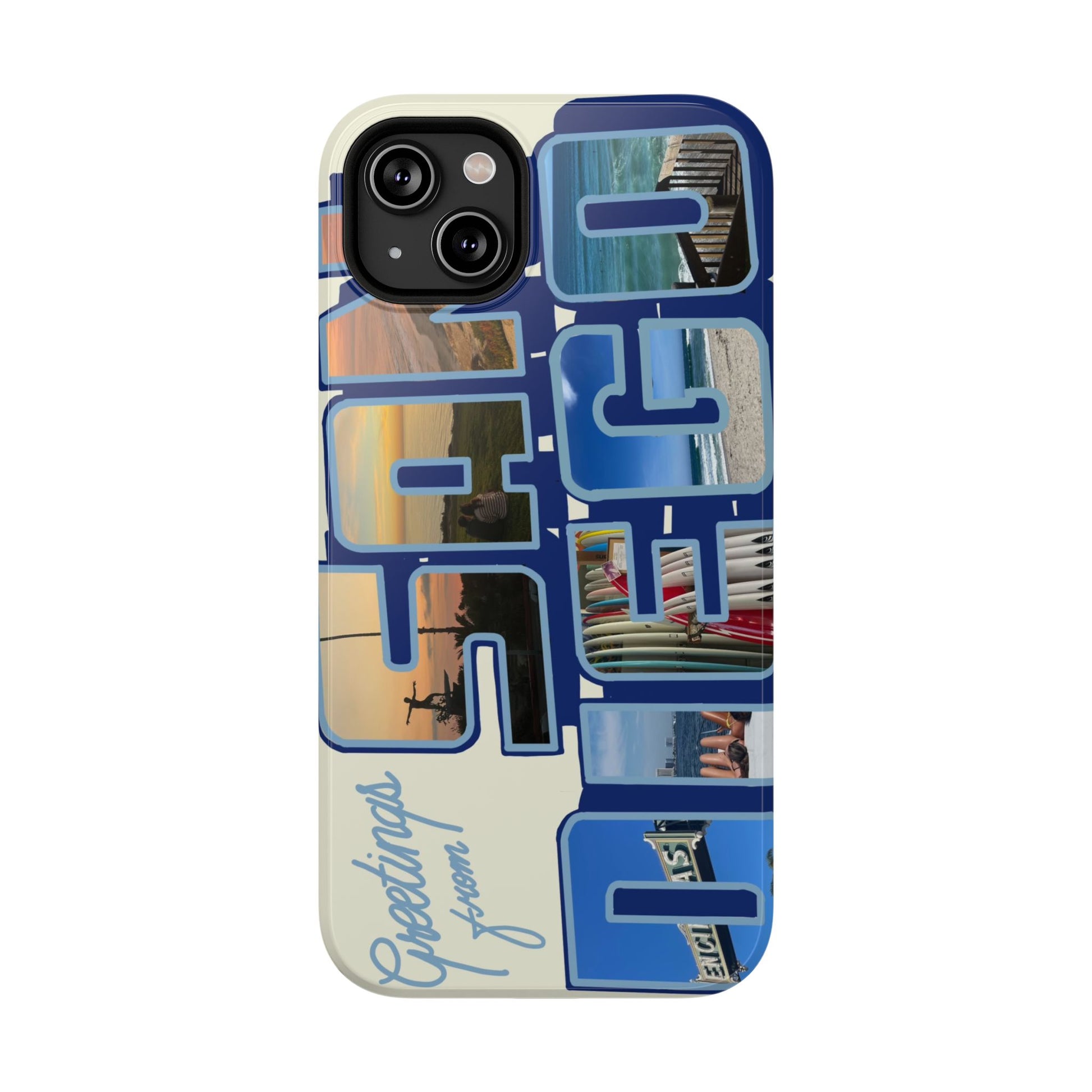 "Greeting from San Diego" Phone Case