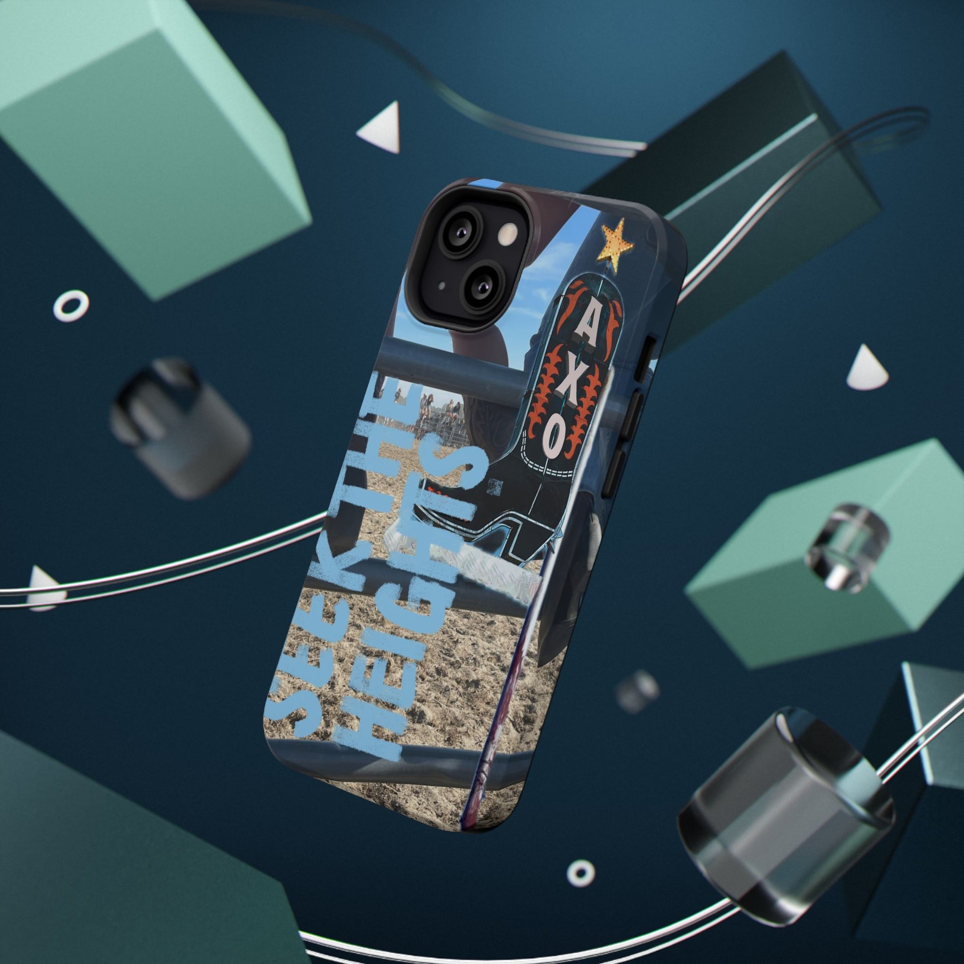 "Seek the Heights" Phone Case