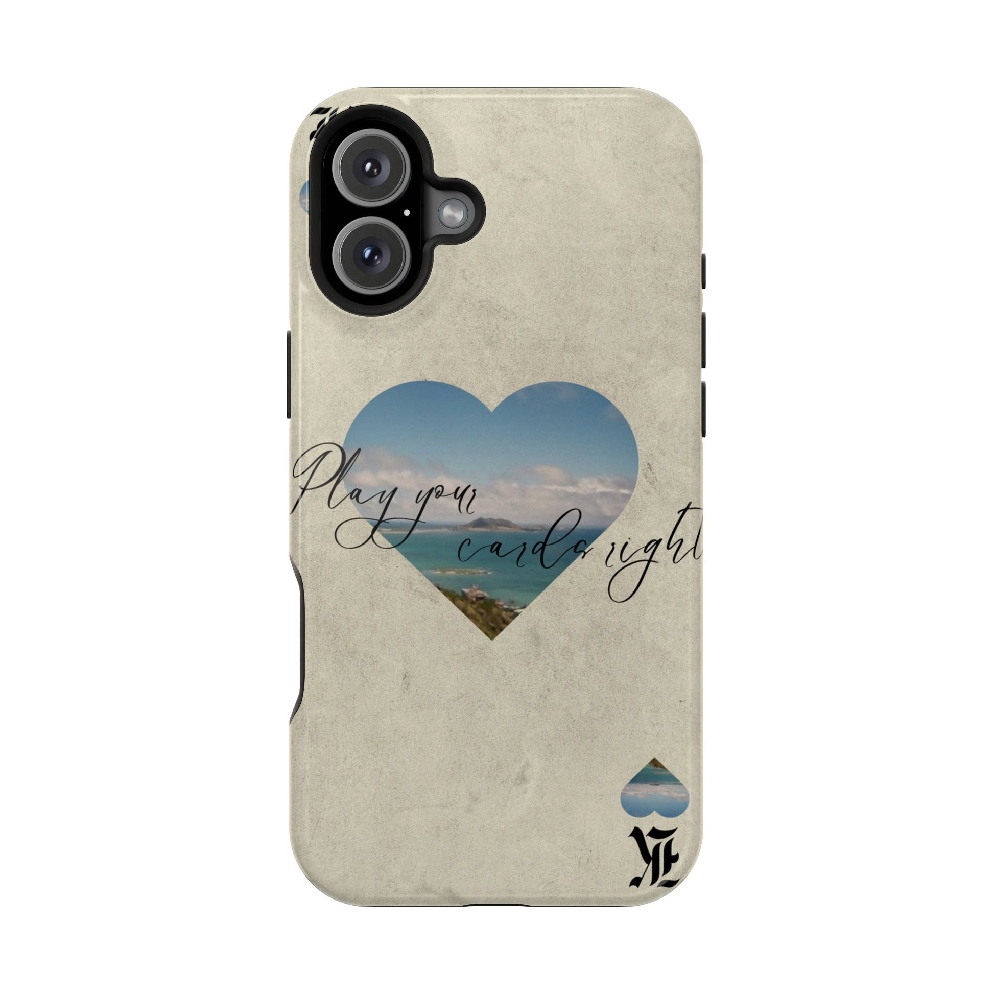 "Play Your Cards Right" Phone Case