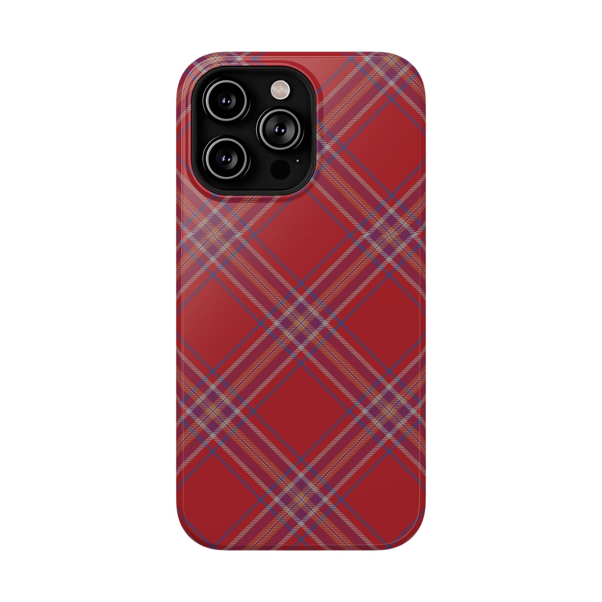 "Don't Make Me Plaid" Phone Case