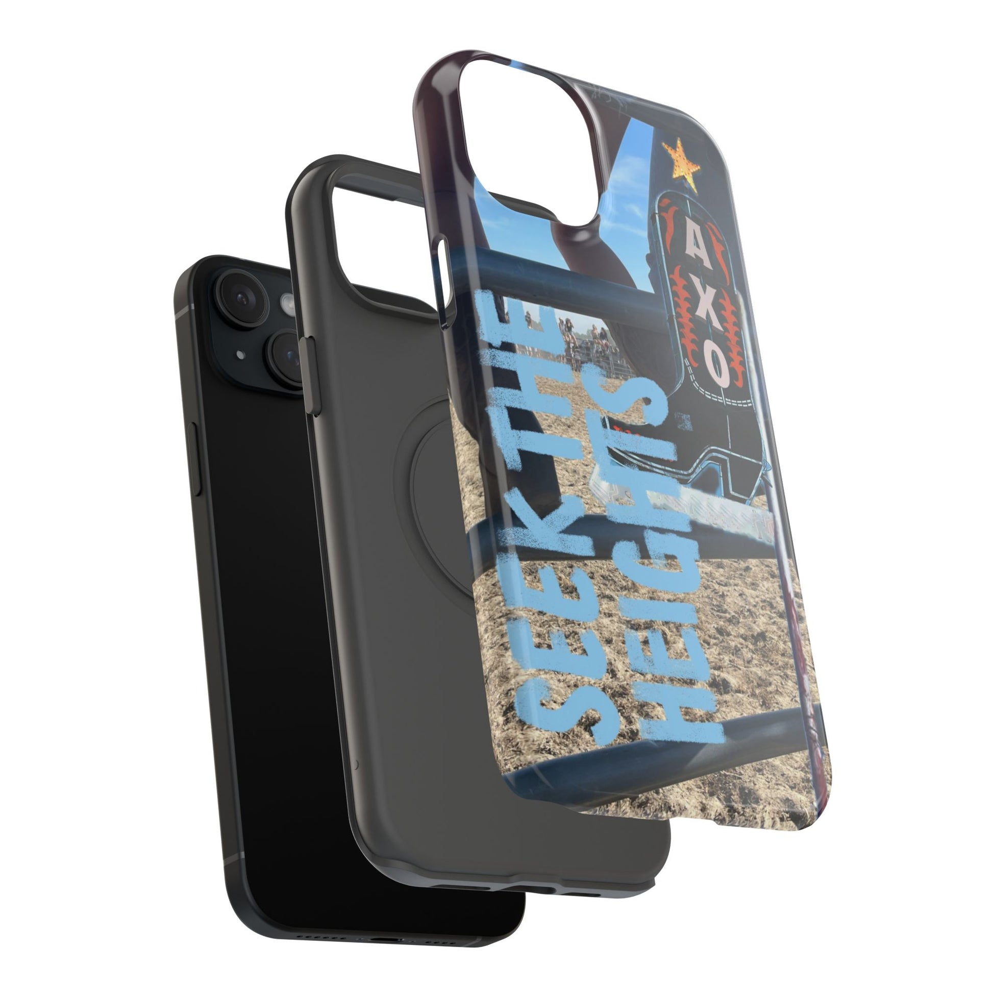 "Seek the Heights" Phone Case