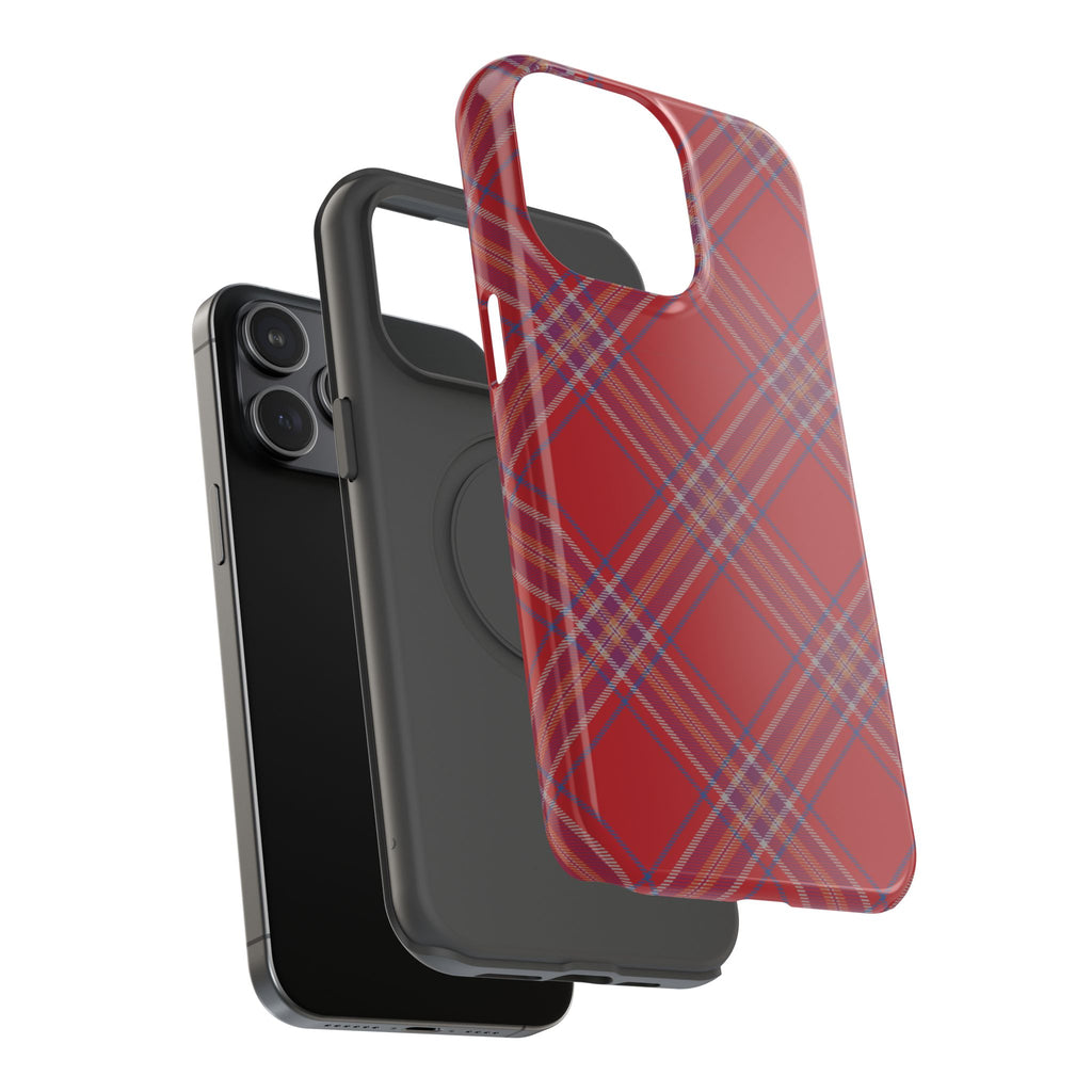 "Don't Make Me Plaid" Phone Case