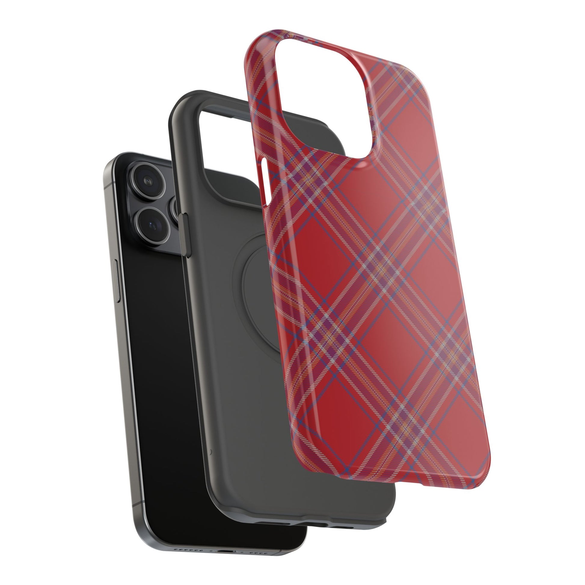 "Don't Make Me Plaid" Phone Case