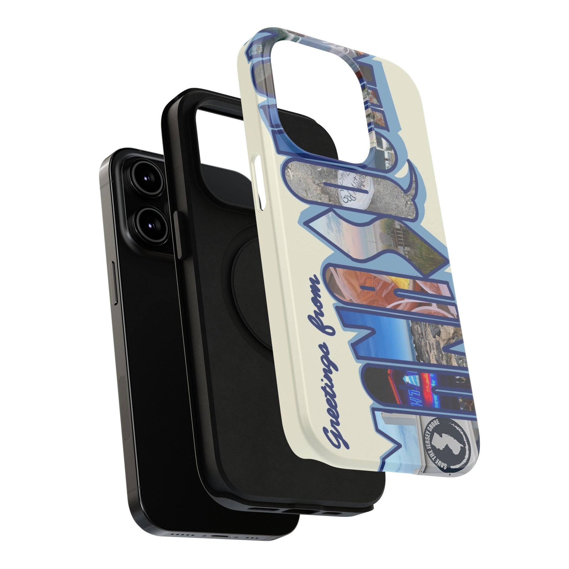 "Greetings from Manasquan" Phone Case
