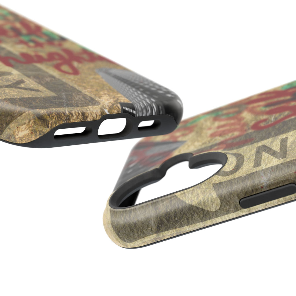 "Seek the Heights"  Gold Phone Case