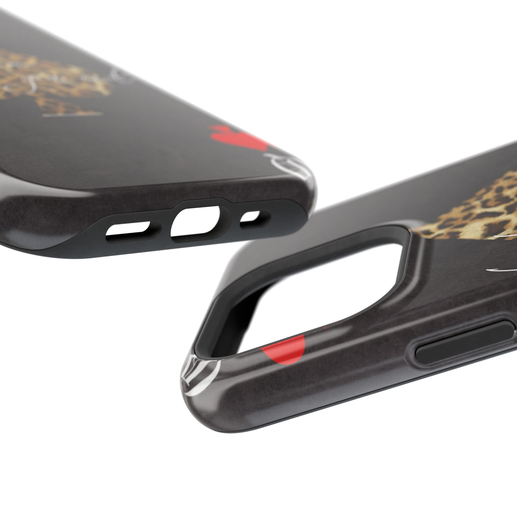 "Luck Is On Your Side" Cheetah Phone Case