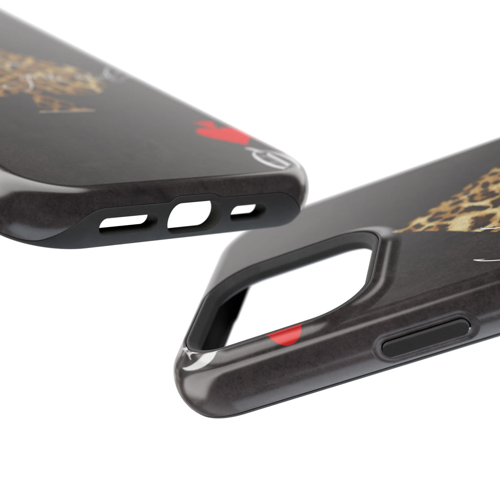 "Luck Is On Your Side" Cheetah Phone Case