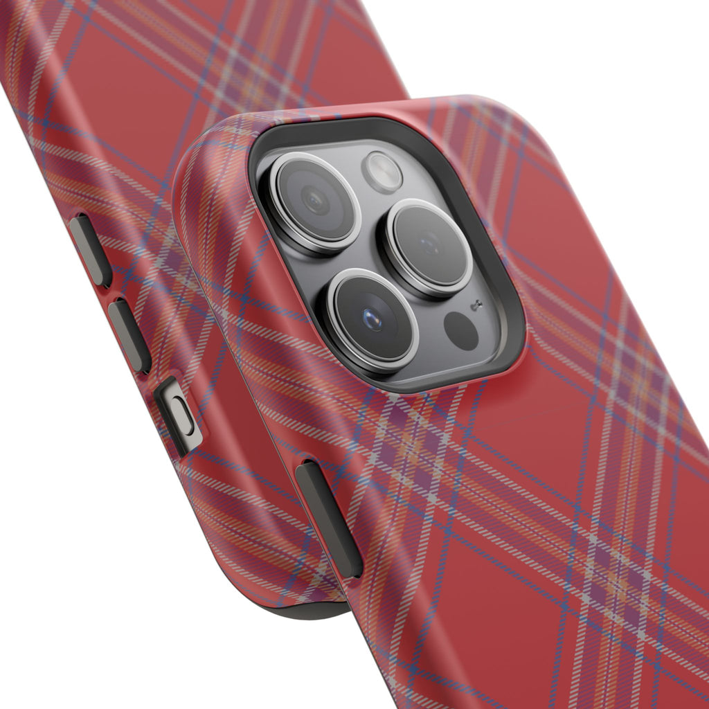 "Don't Make Me Plaid" Phone Case