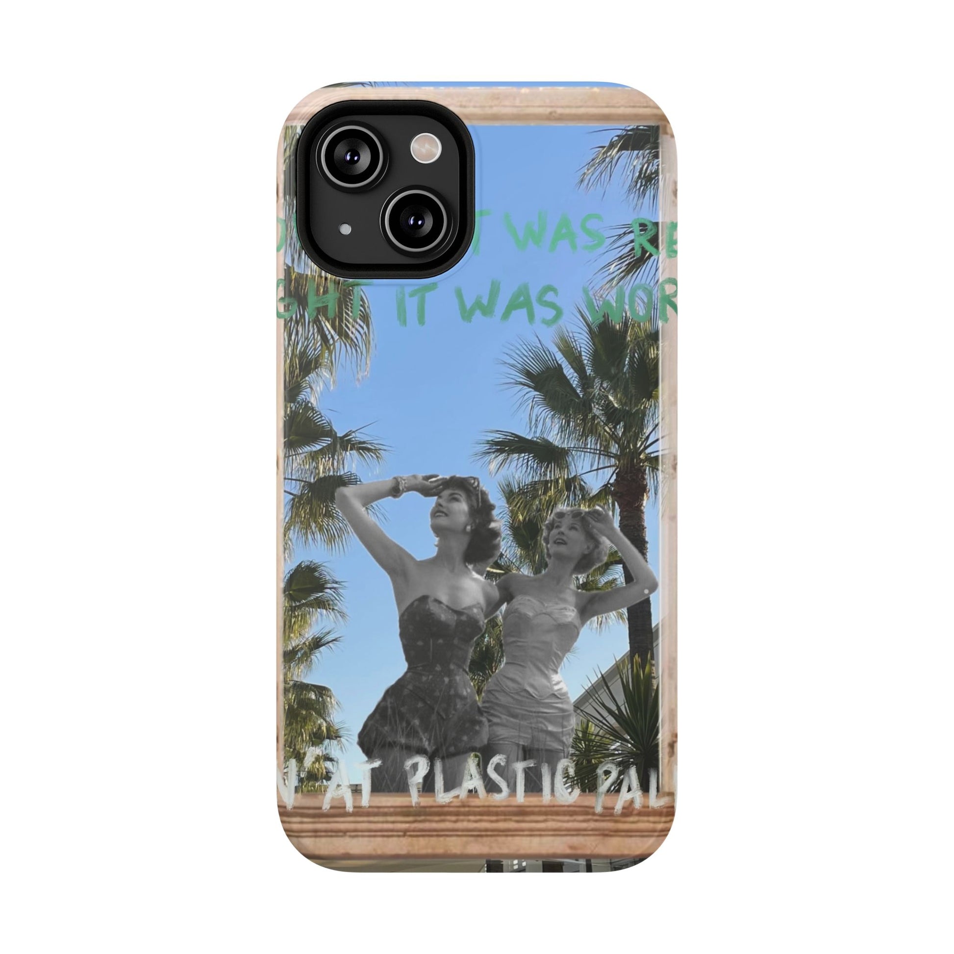 "plastic palm trees" Phone Case