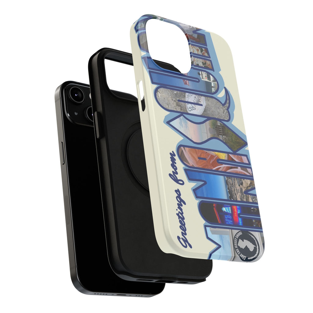 "Greetings from Manasquan" Phone Case