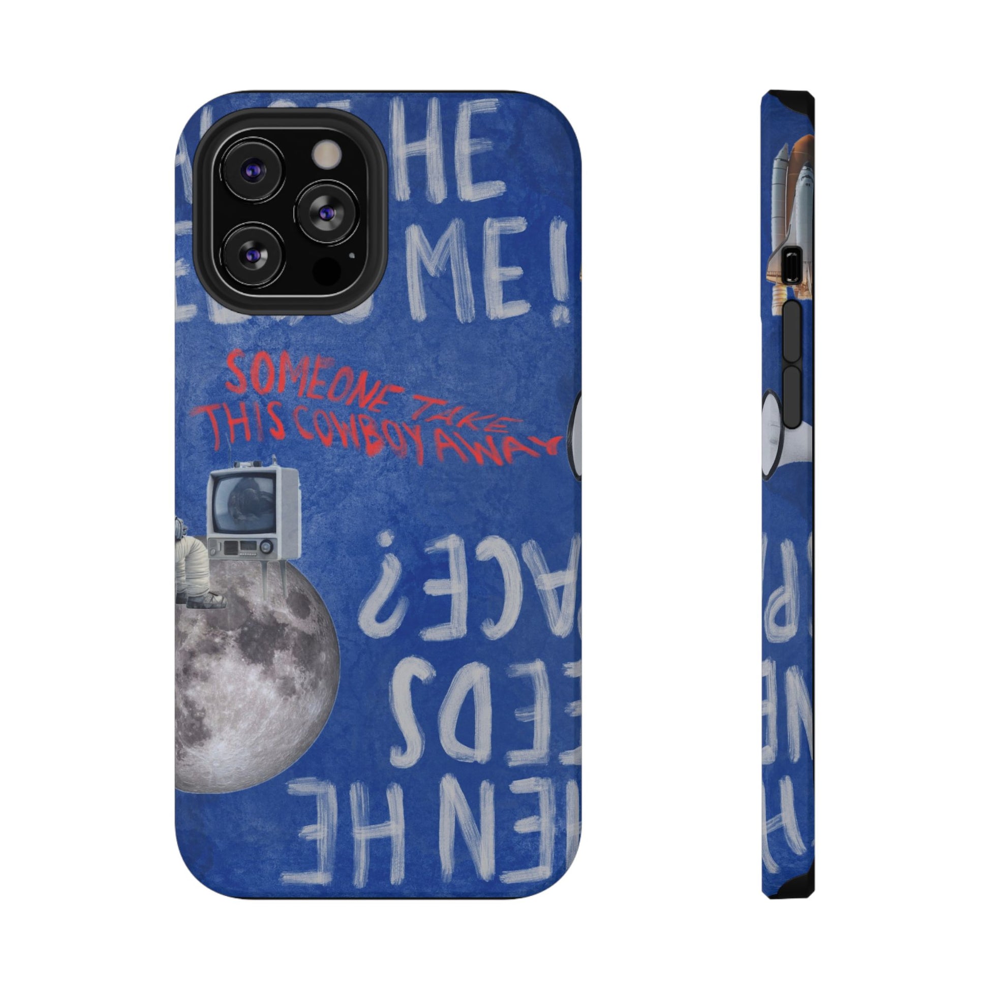 "Man on the Moon" Phone Case