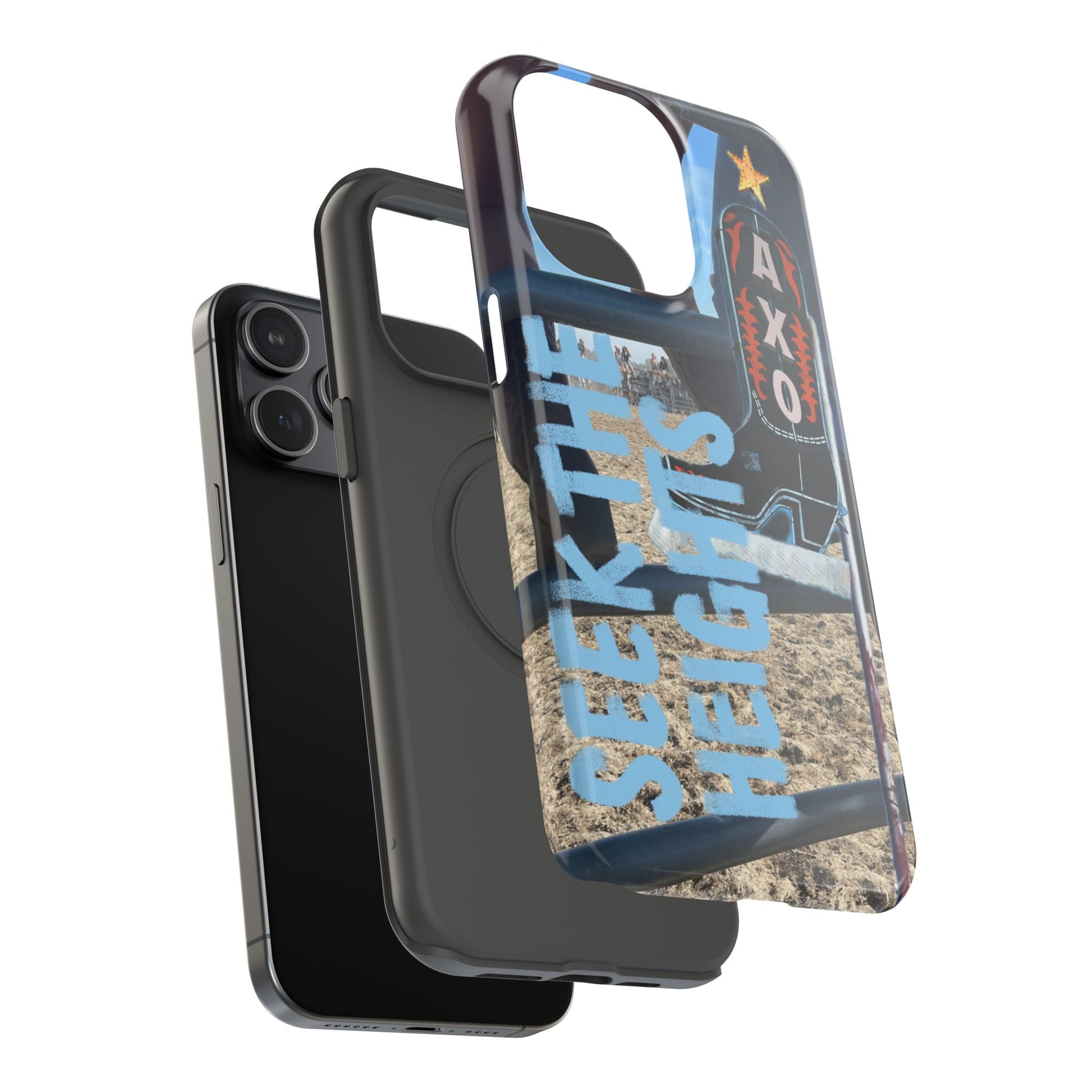 "Seek the Heights" Phone Case