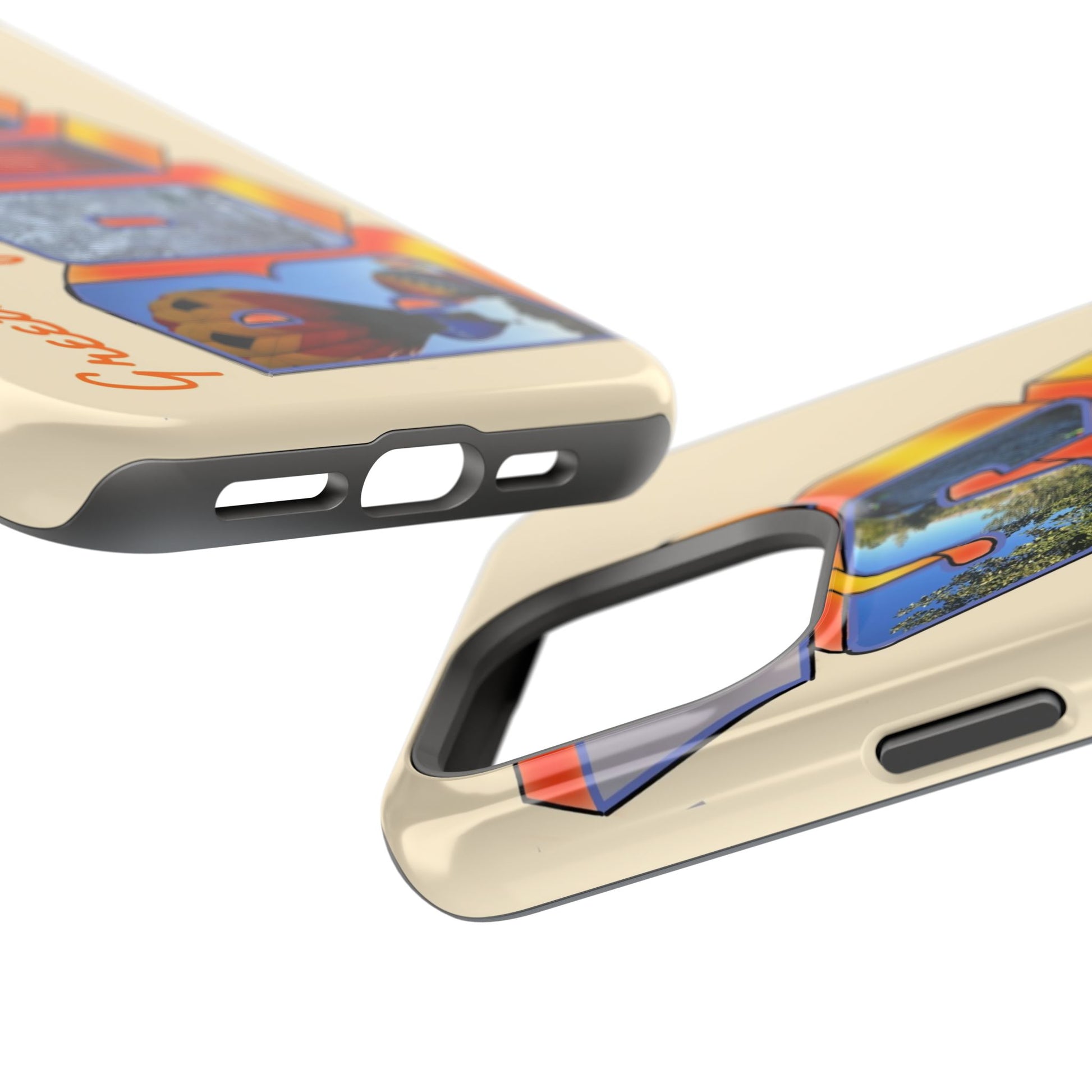 "Greetings from Boise" Orange Phone Case