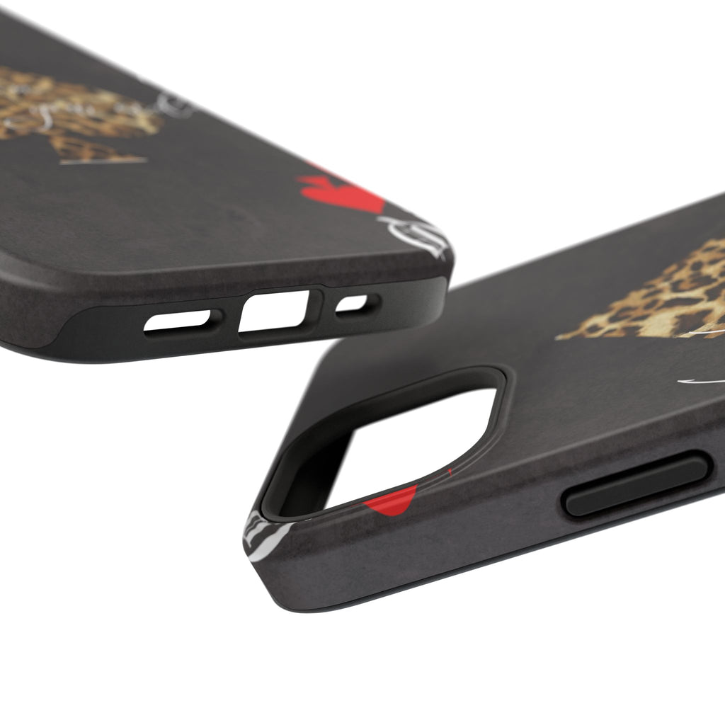 "Luck Is On Your Side" Cheetah Phone Case