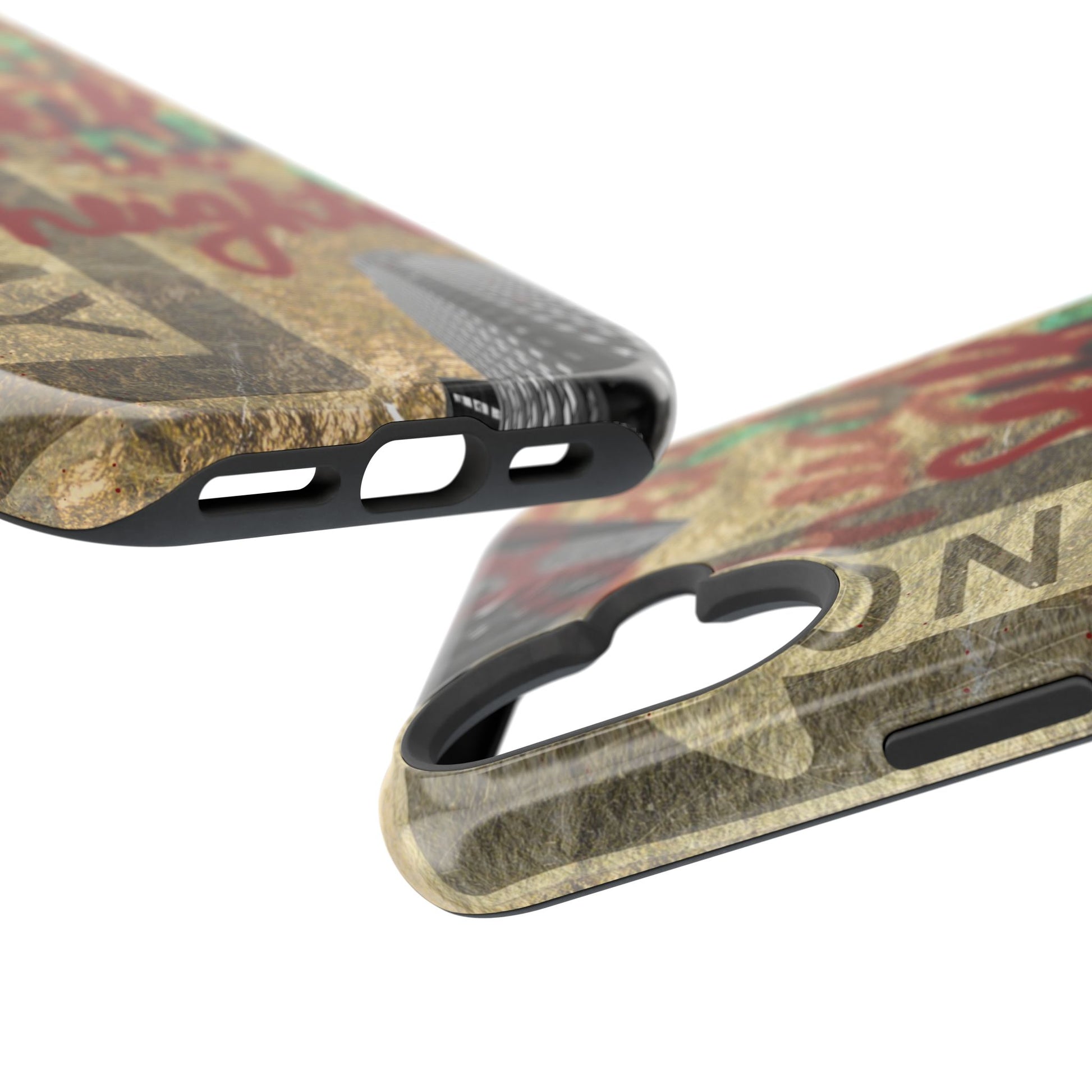 "Seek the Heights"  Gold Phone Case