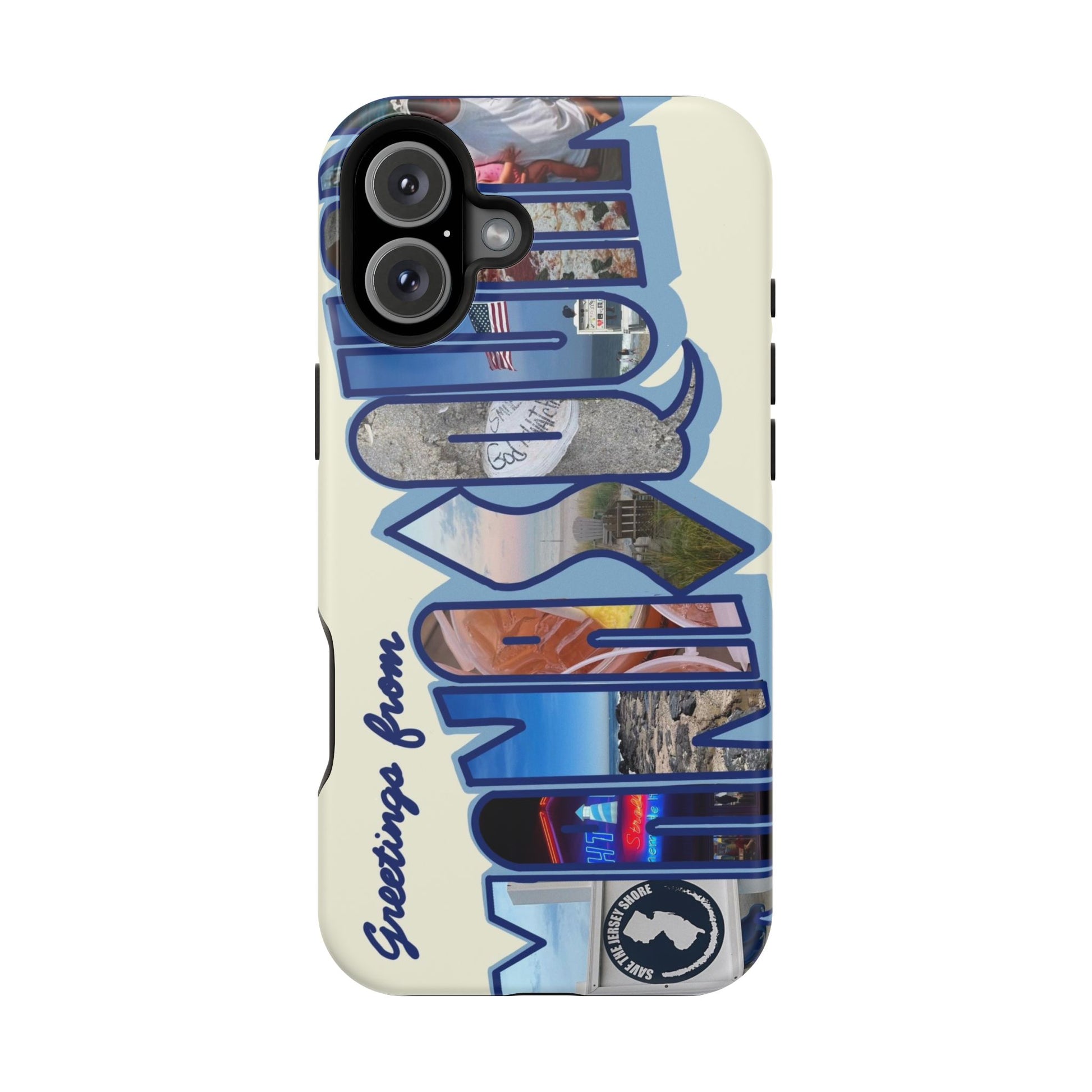 "Greetings from Manasquan" Phone Case