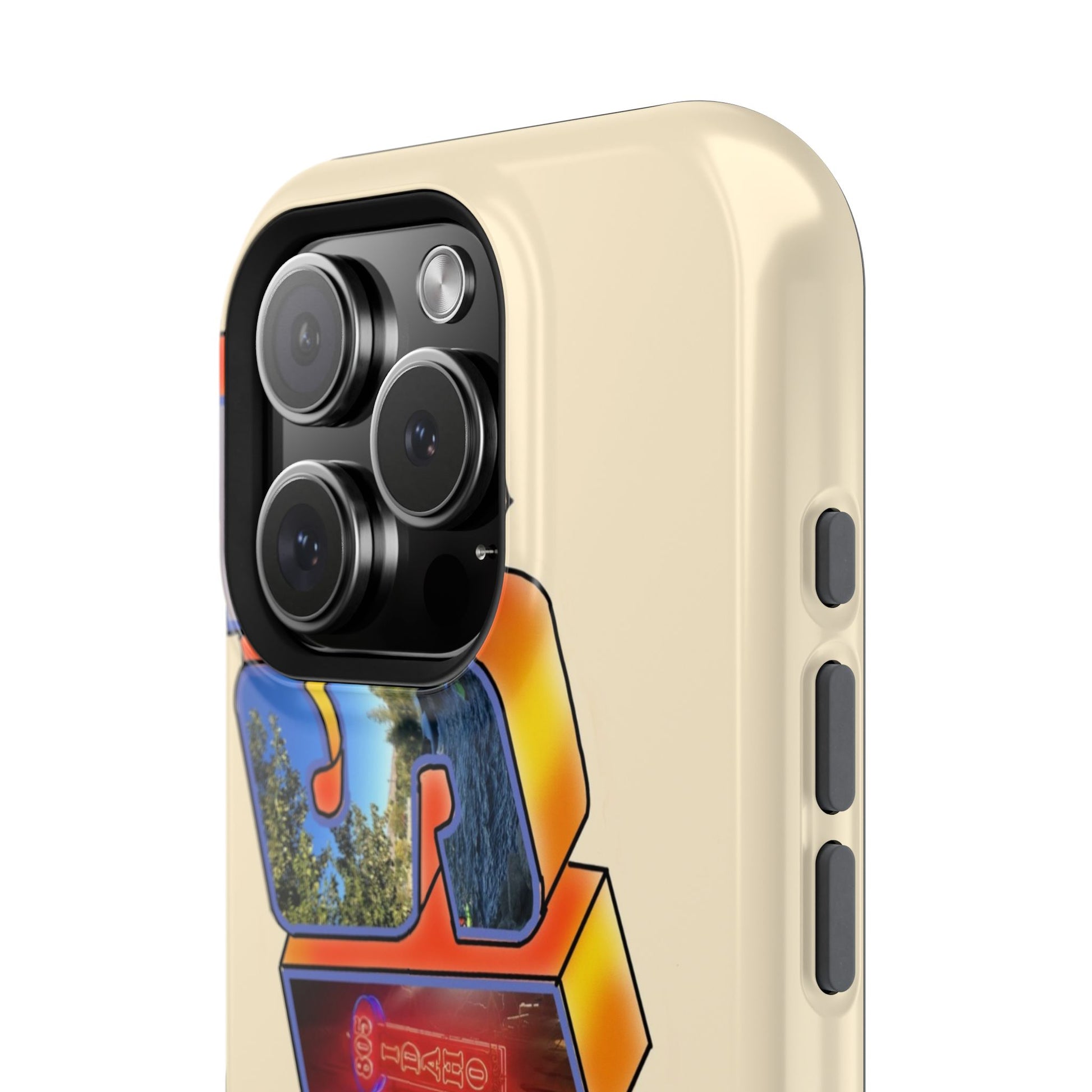 "Greetings from Boise" Orange Phone Case