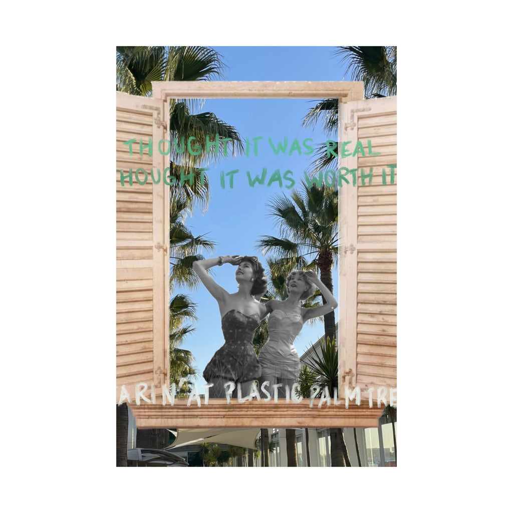 "plastic palm trees" Print