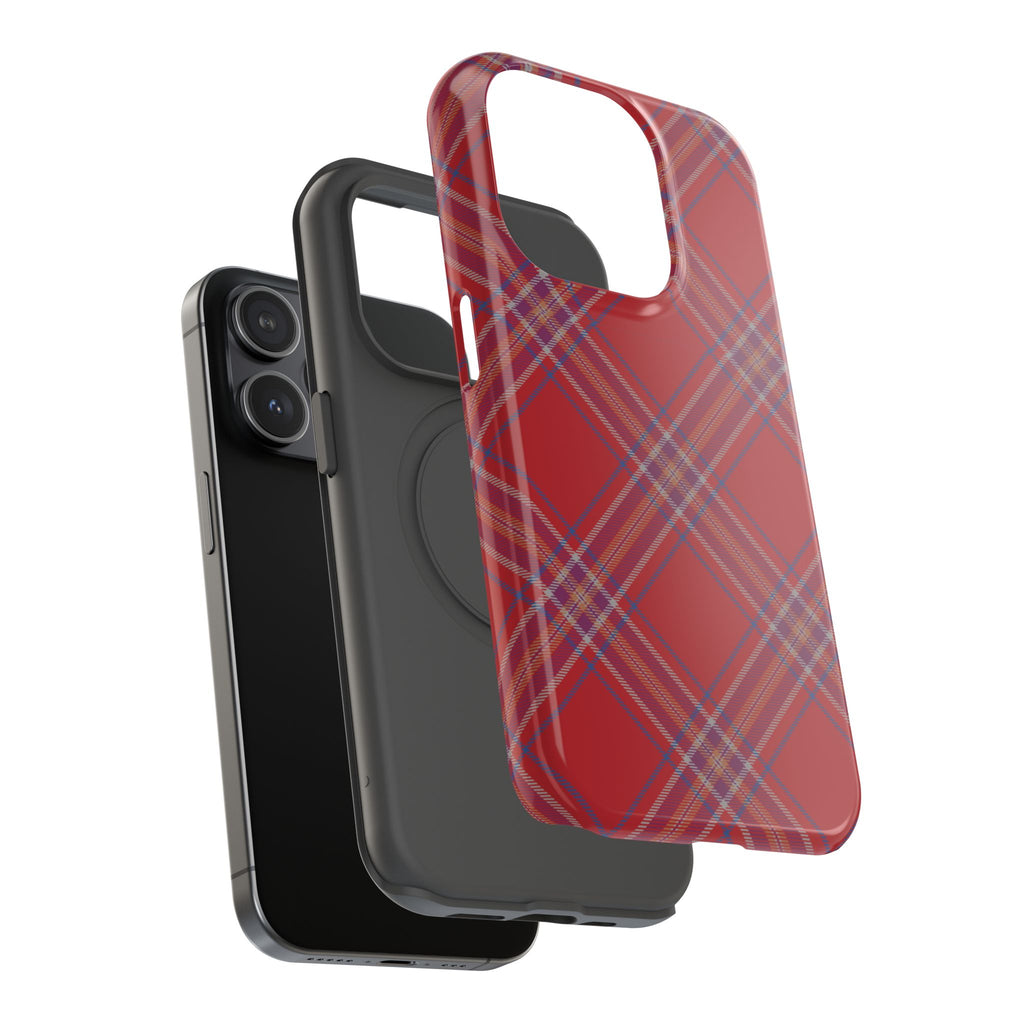 "Don't Make Me Plaid" Phone Case