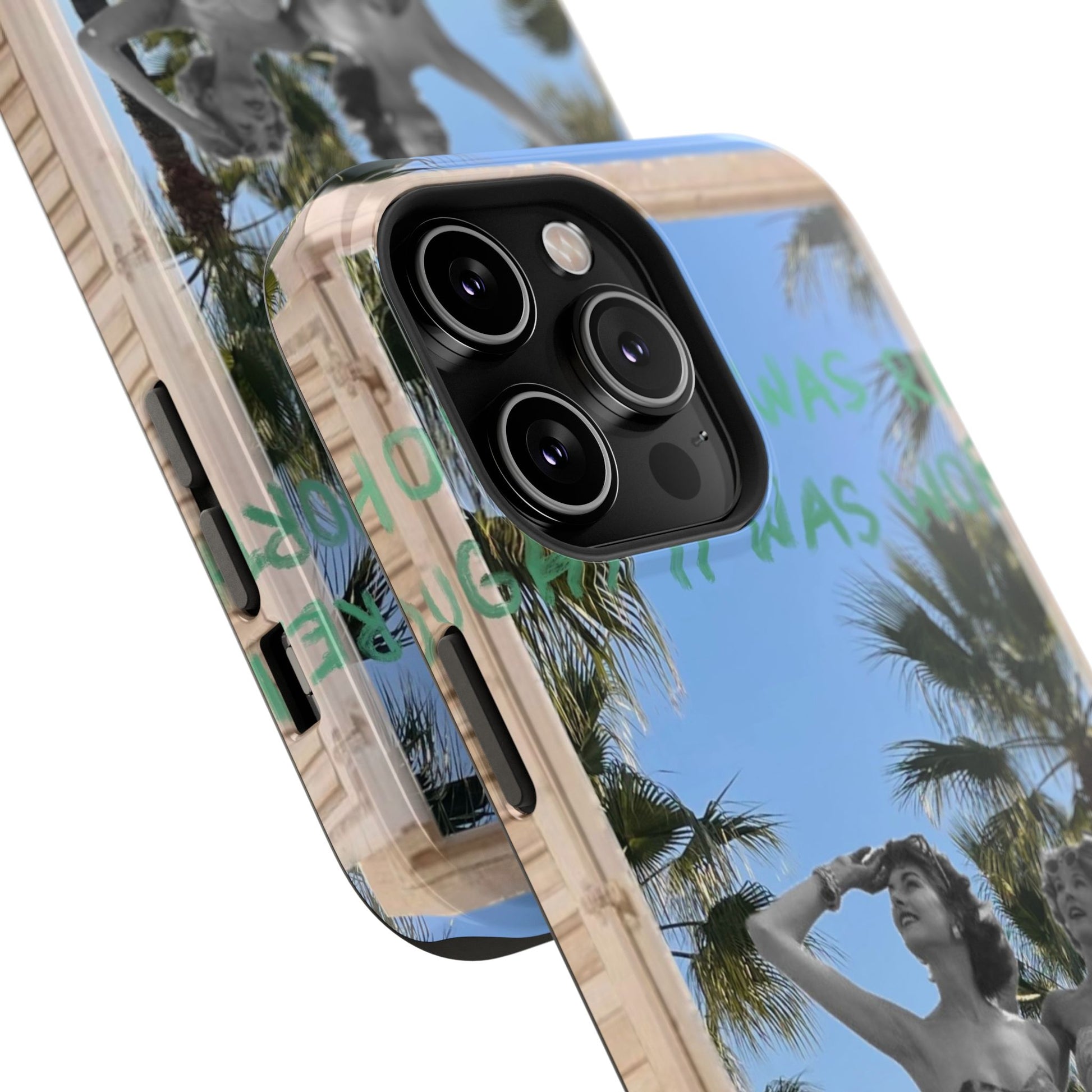 "plastic palm trees" Phone Case