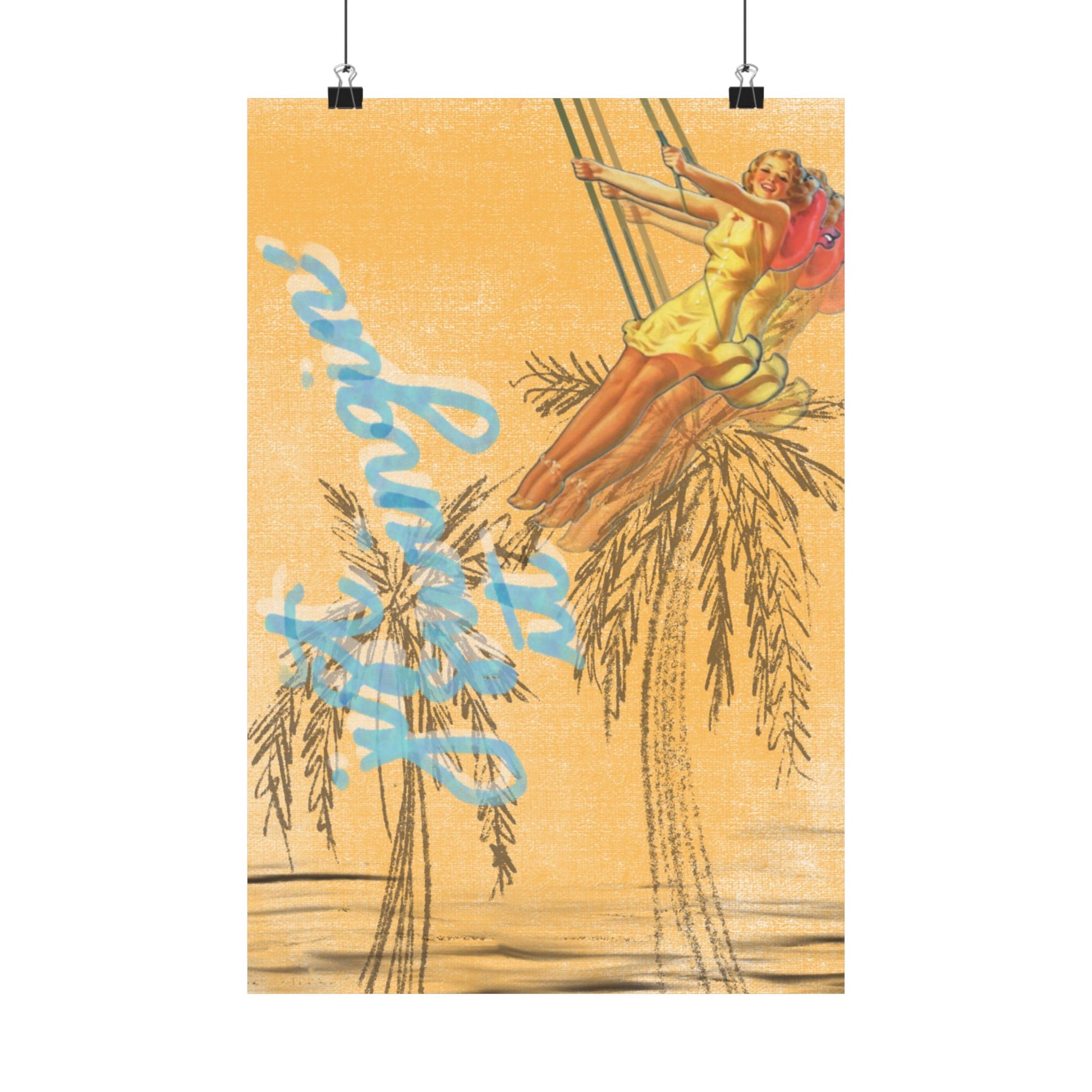 "Just Swingin It" Print