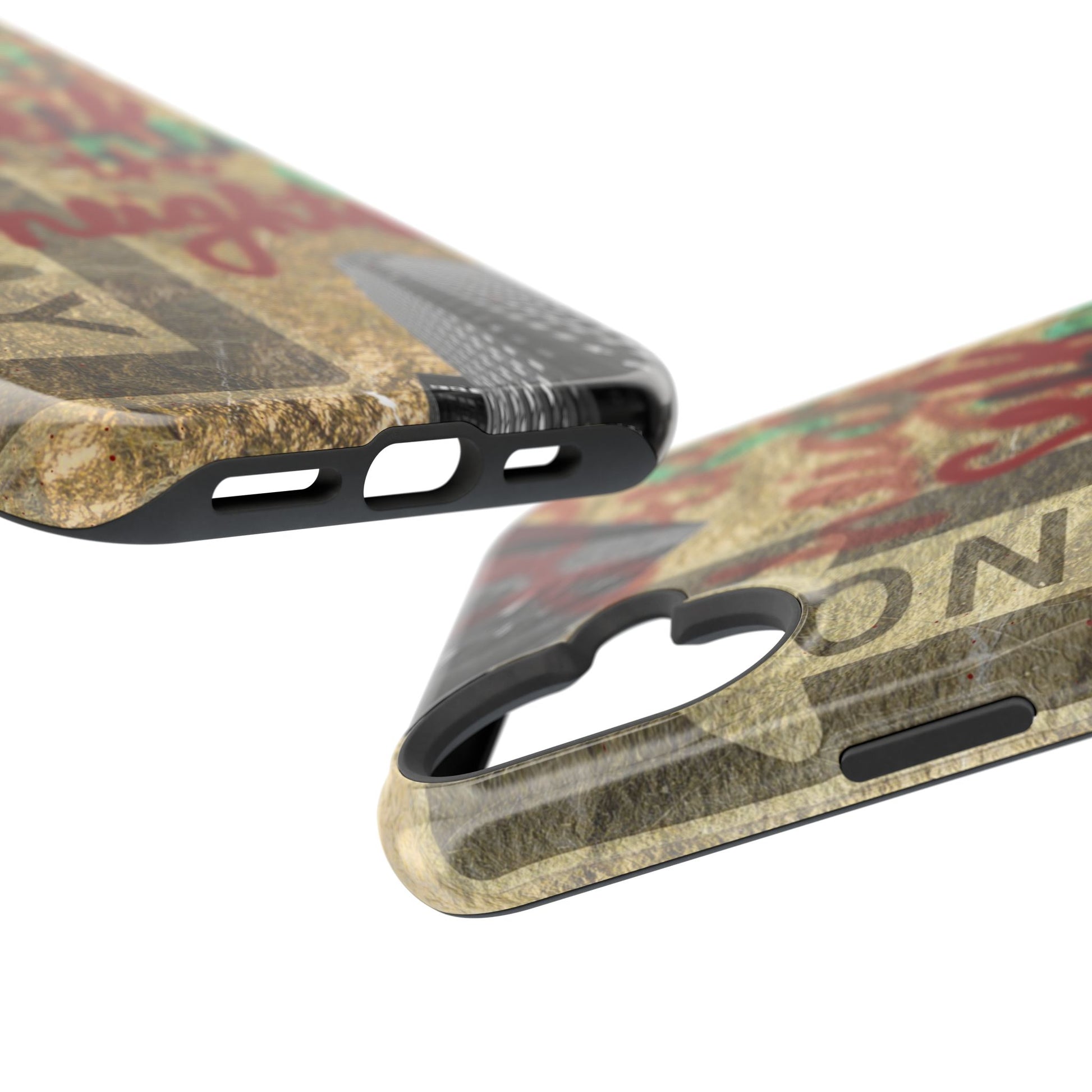 "Seek the Heights"  Gold Phone Case