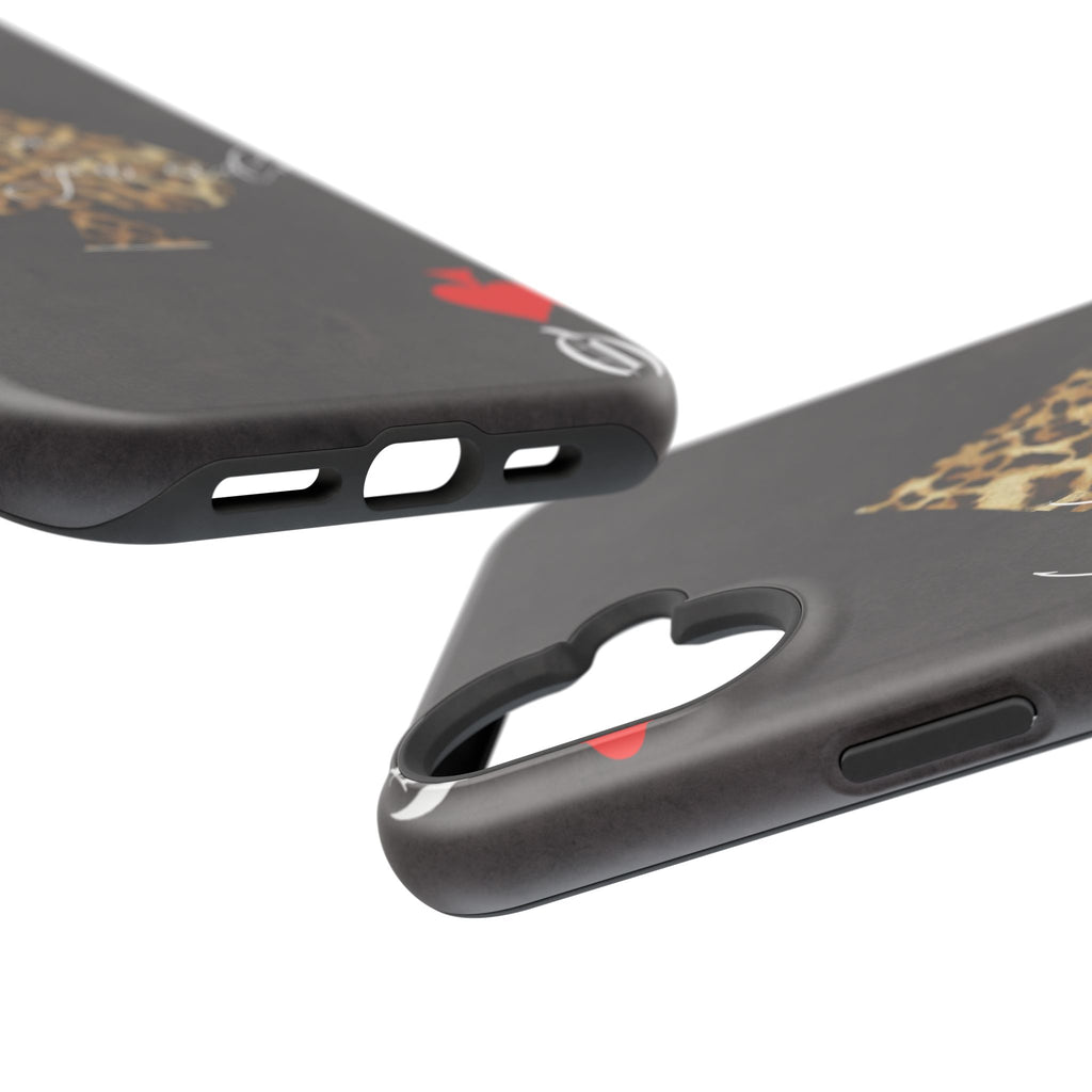 "Luck Is On Your Side" Cheetah Phone Case