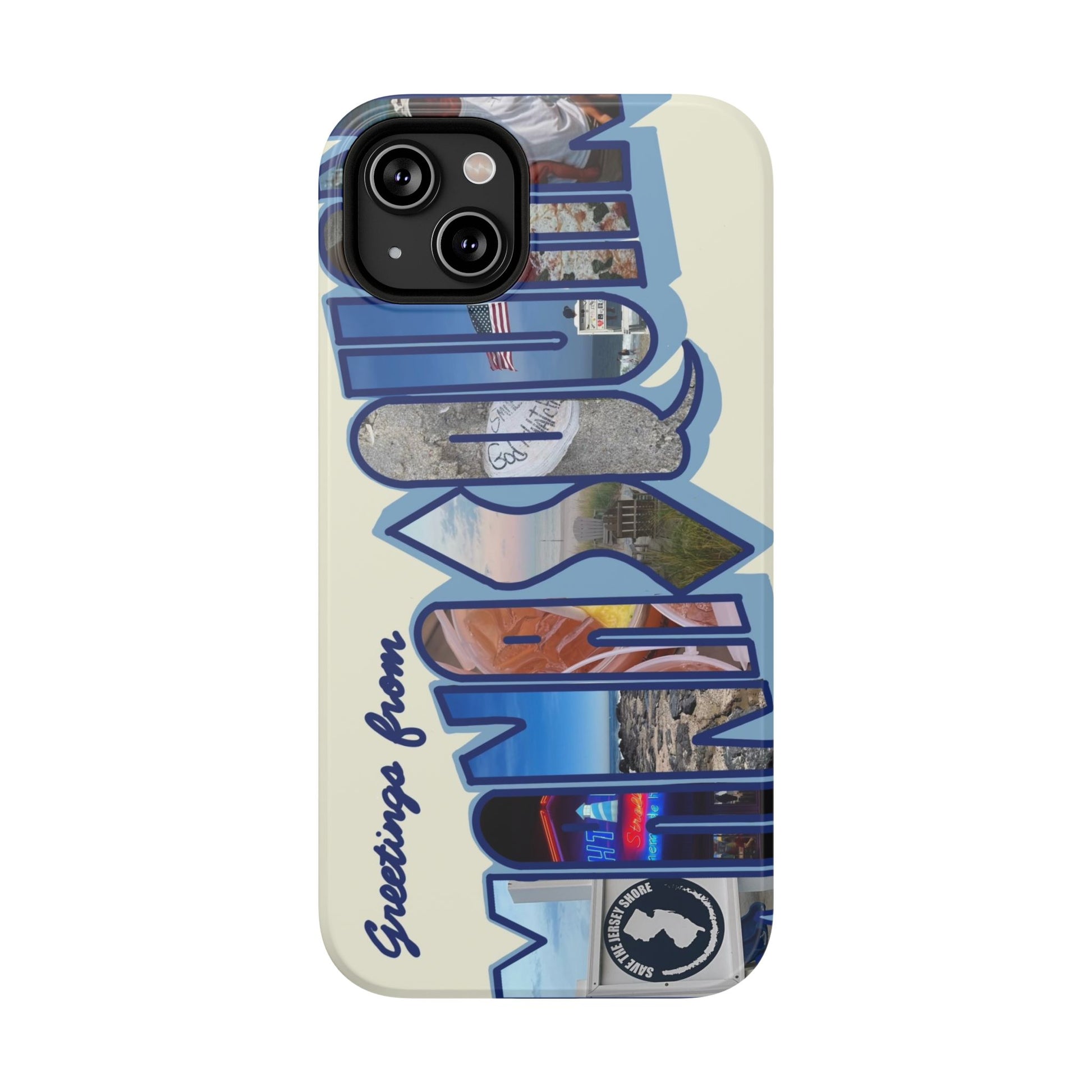 "Greetings from Manasquan" Phone Case