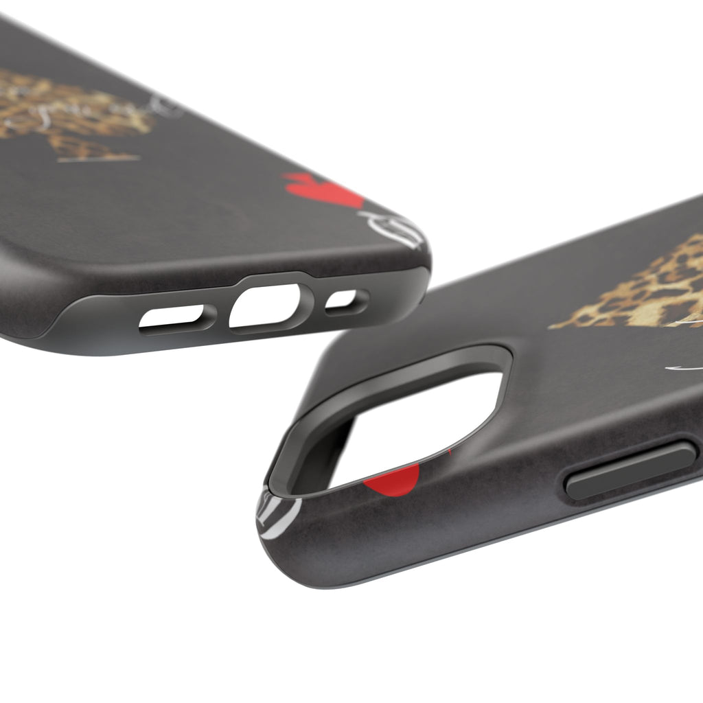 "Luck Is On Your Side" Cheetah Phone Case