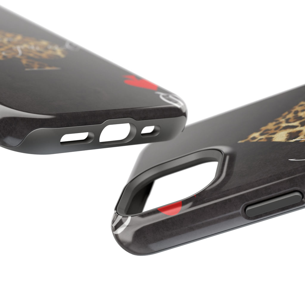 "Luck Is On Your Side" Cheetah Phone Case