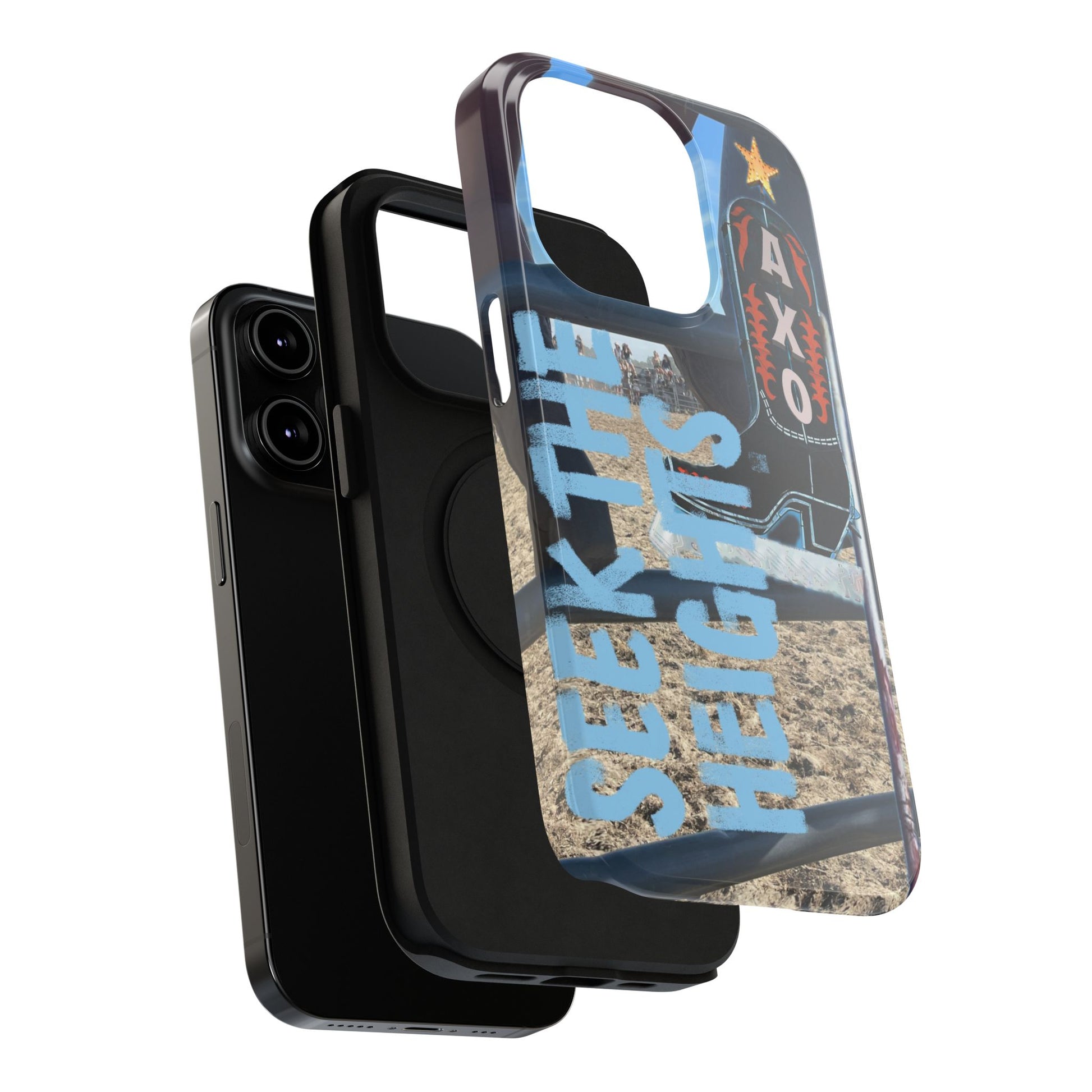 "Seek the Heights" Phone Case