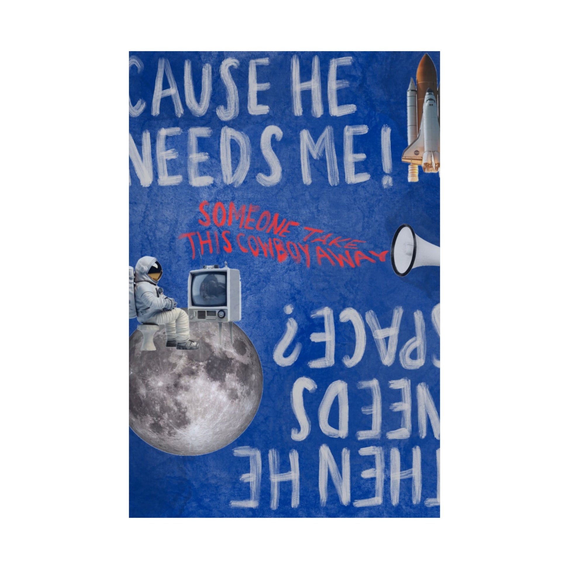 "Man on the Moon" Print