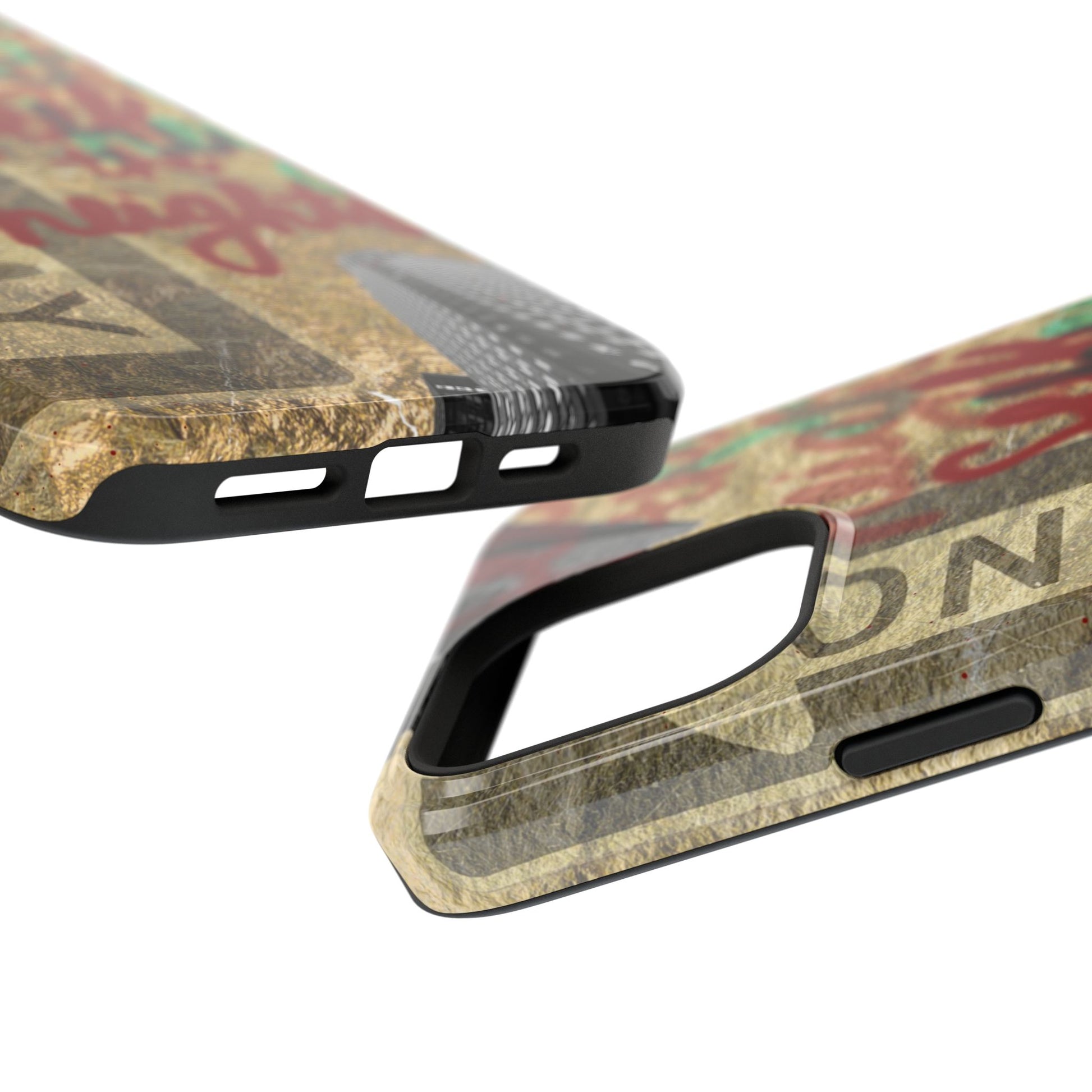 "Seek the Heights"  Gold Phone Case