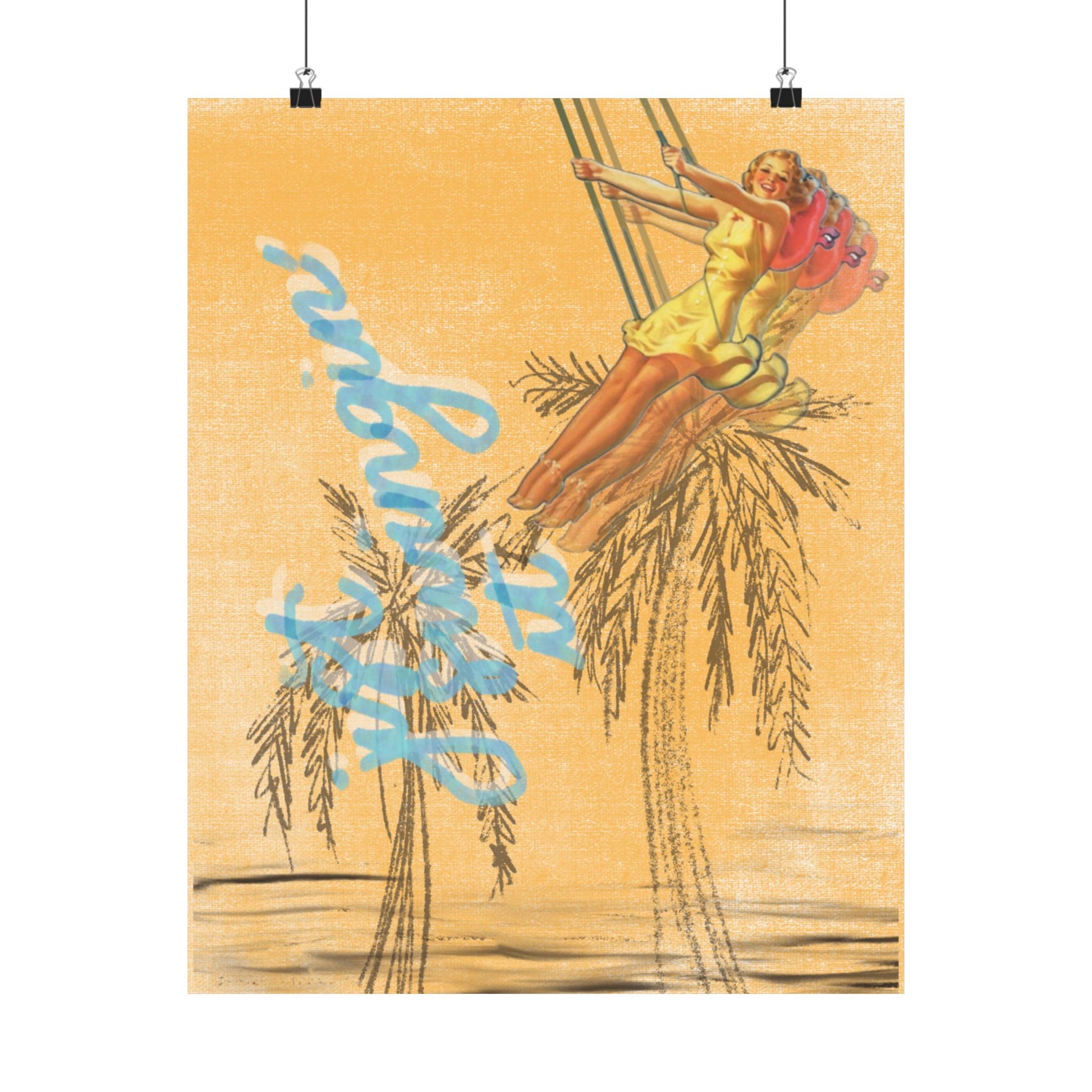 "Just Swingin It" Print