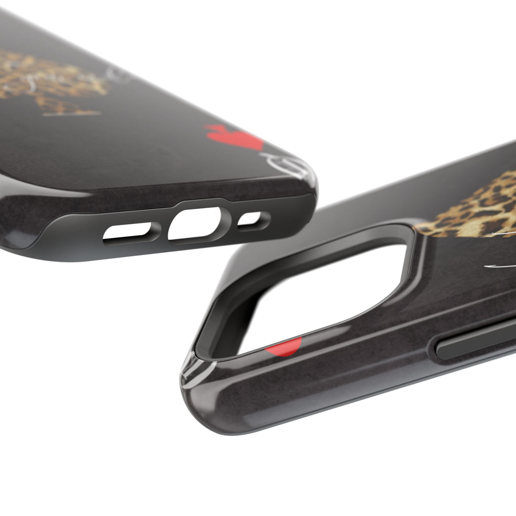 "Luck Is On Your Side" Cheetah Phone Case