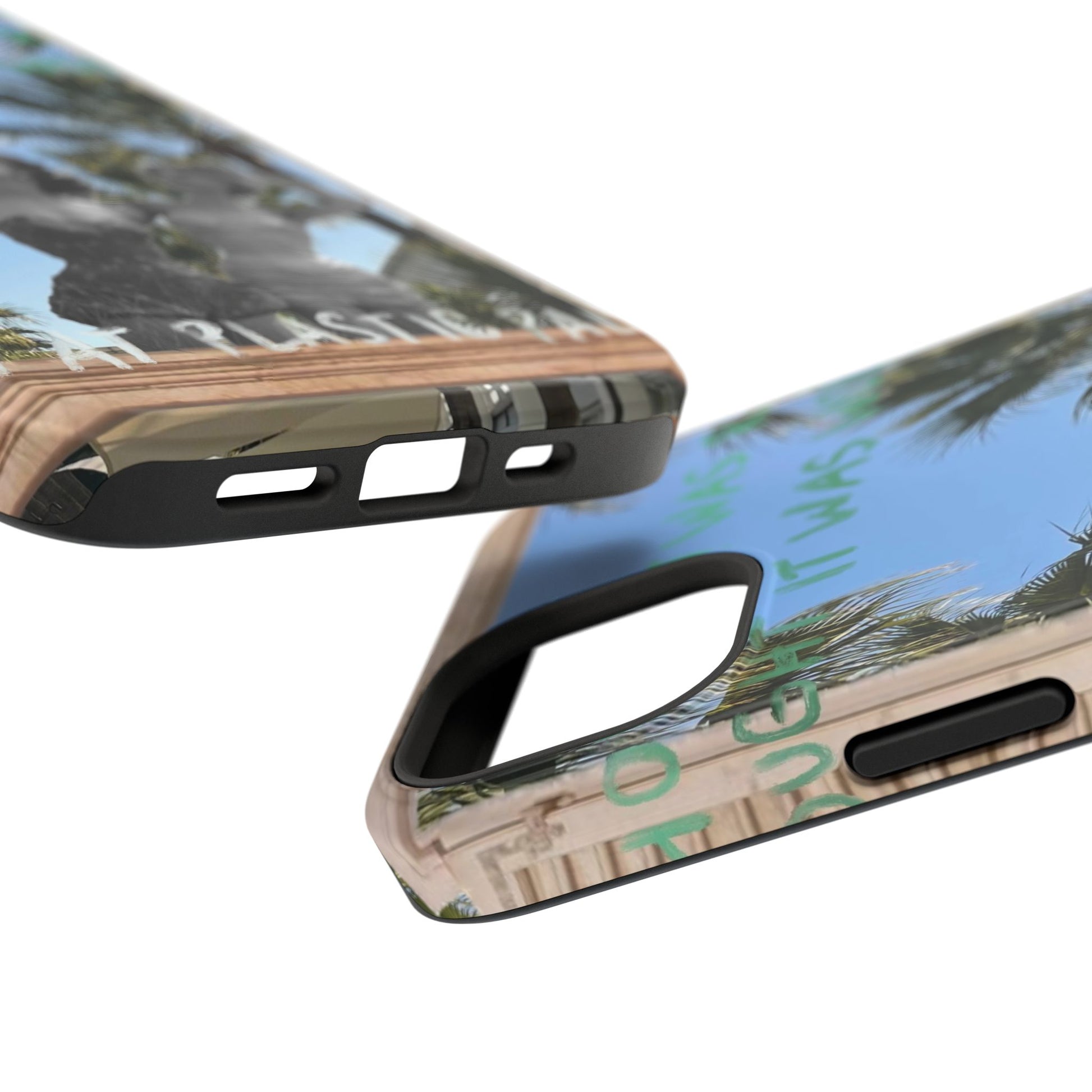 "plastic palm trees" Phone Case