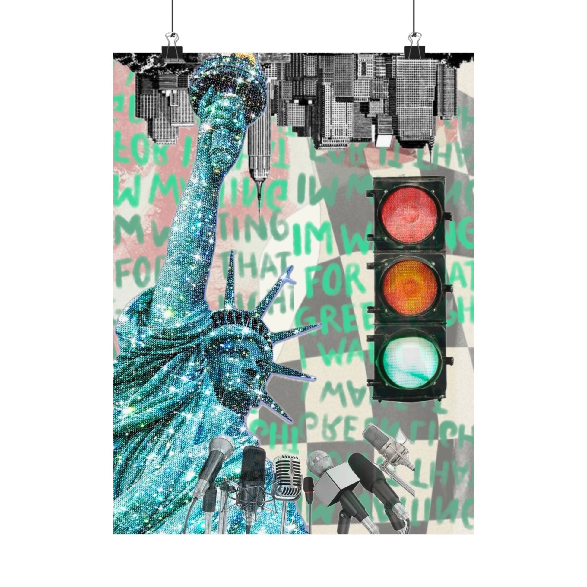 "Green Light" Print