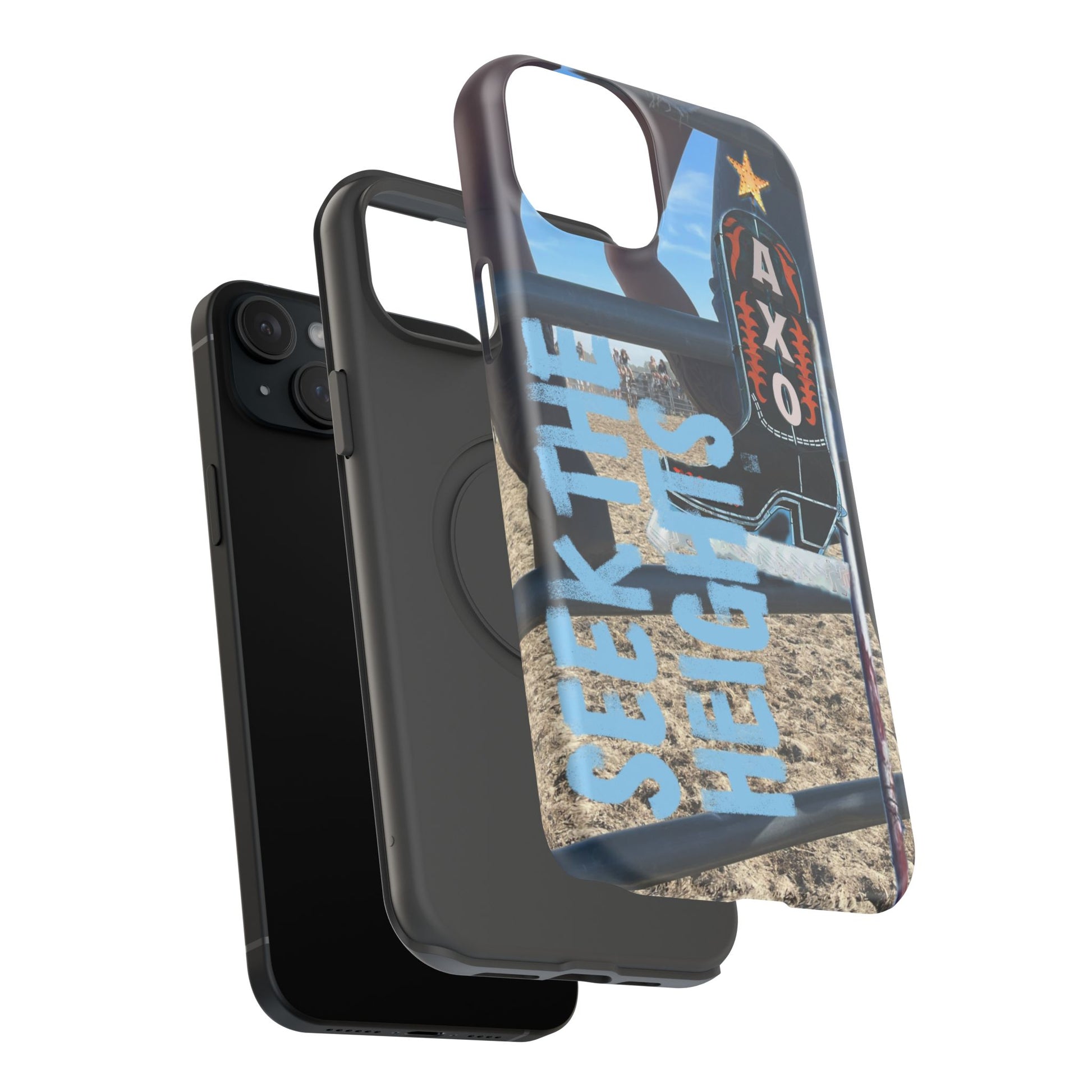 "Seek the Heights" Phone Case
