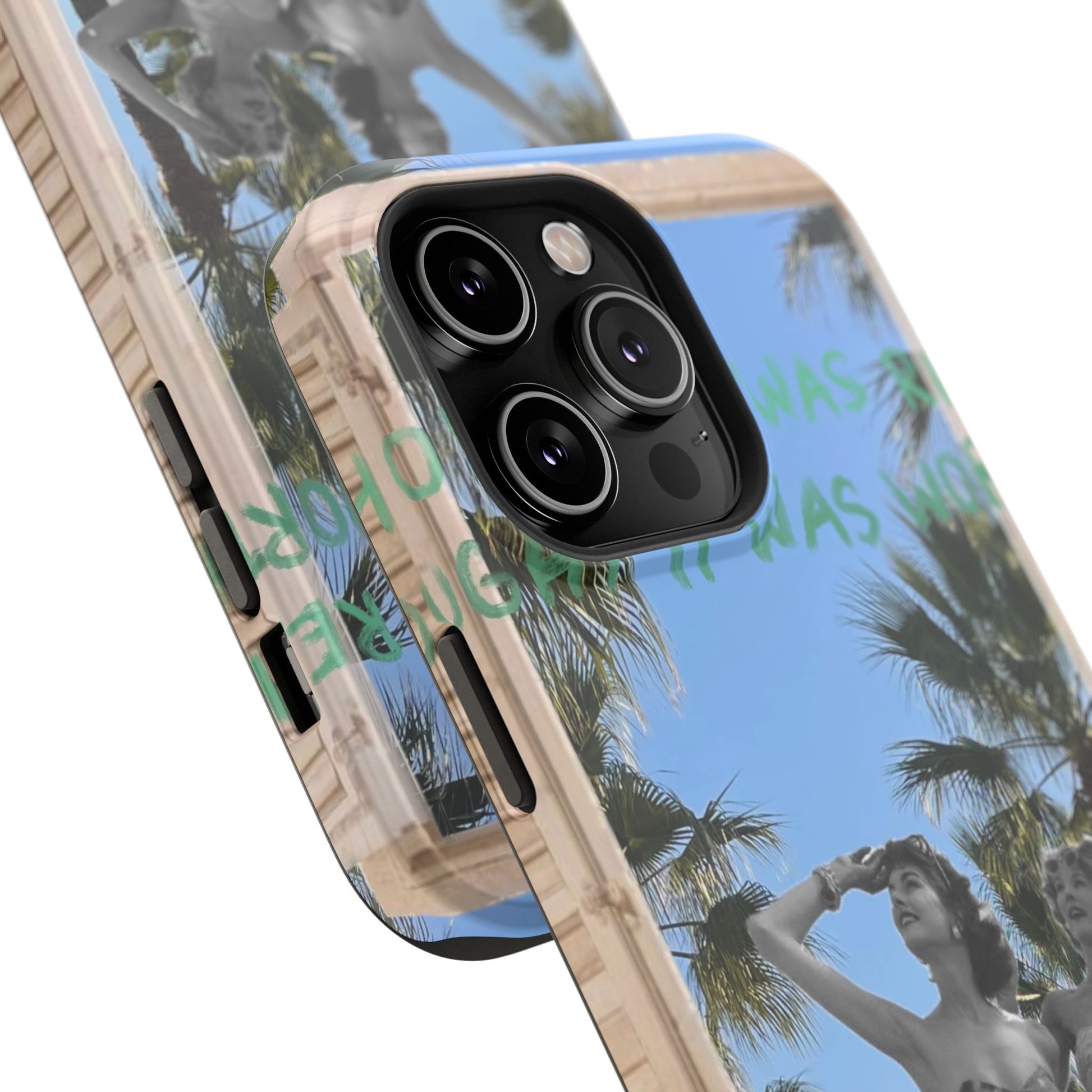 "plastic palm trees" Phone Case