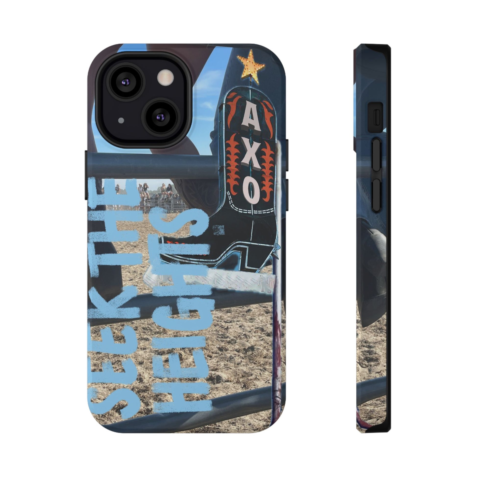 "Seek the Heights" Phone Case