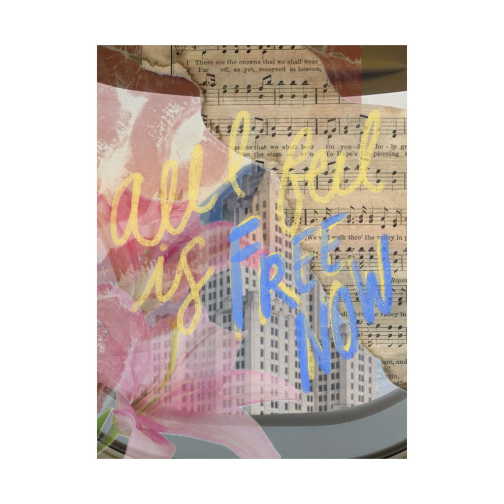 "Free Now" Print