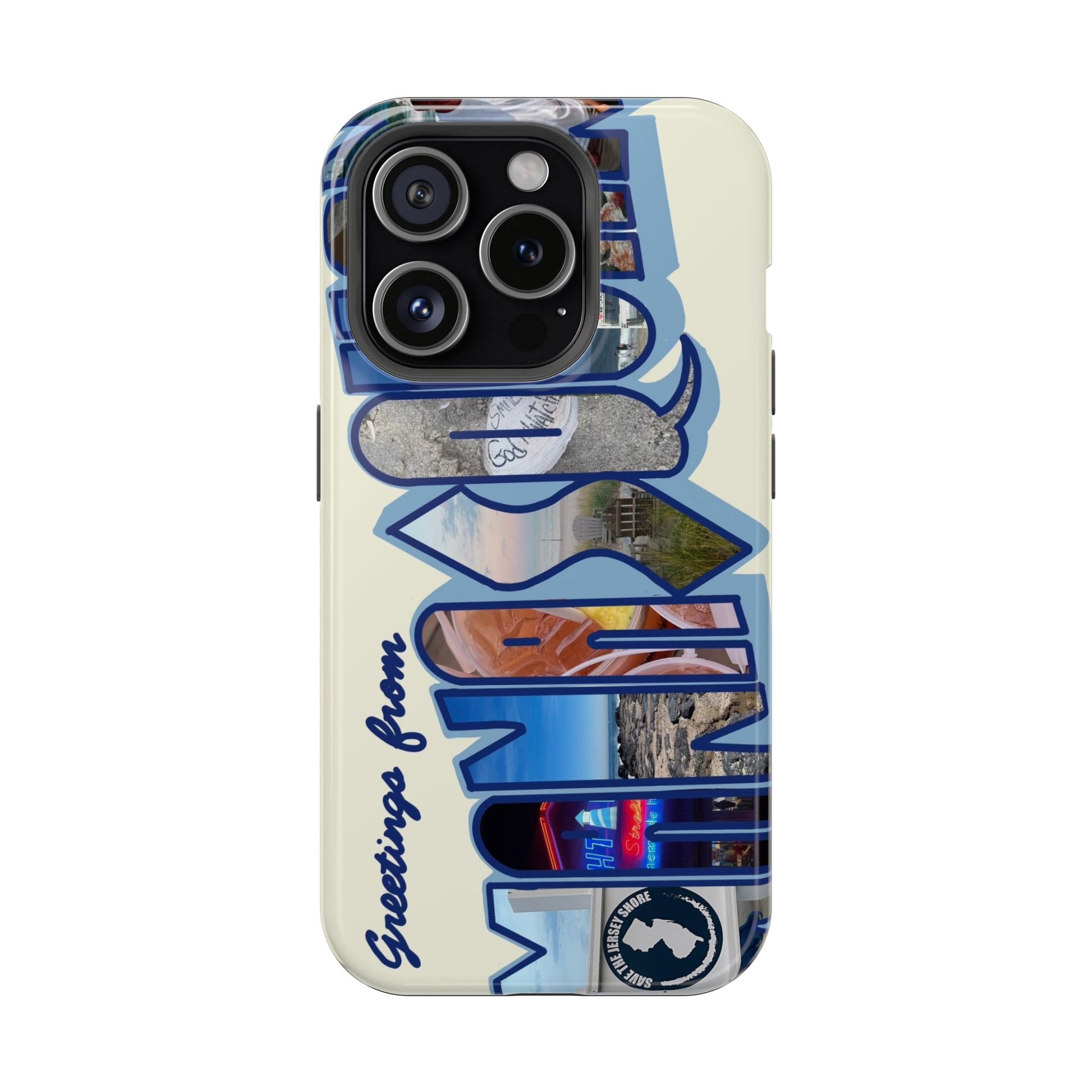 "Greetings from Manasquan" Phone Case